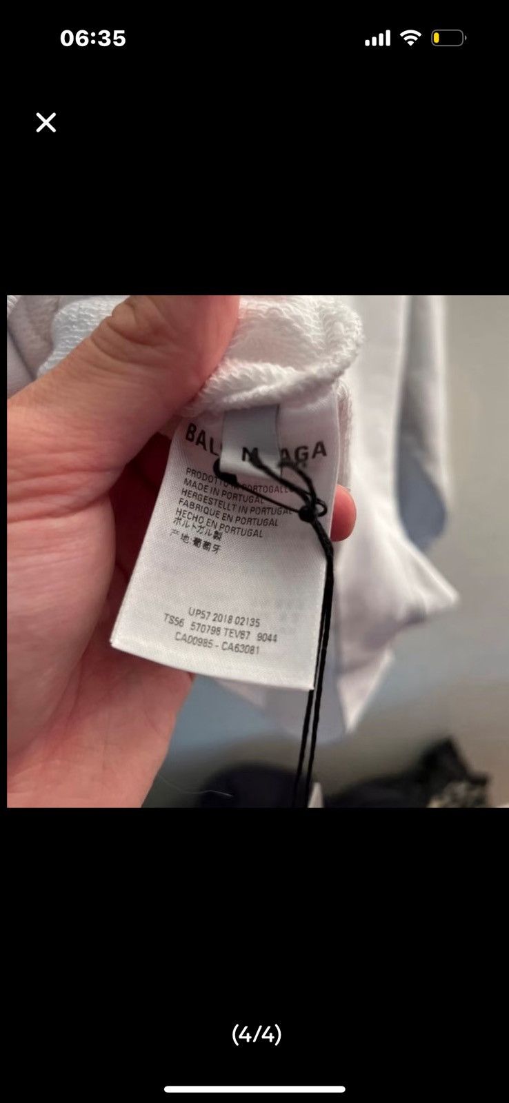 Balenciaga Balenciaga goth logo hoodie ( Size US M / EU 48-50 / 2 - 3 Thumbnail