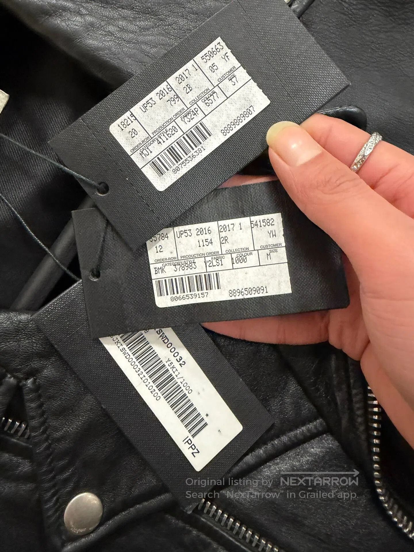 Saint Laurent Paris Saint Laurent Paris Leather Jacket. Size US M / EU 48-50 / 2 - 5 Thumbnail