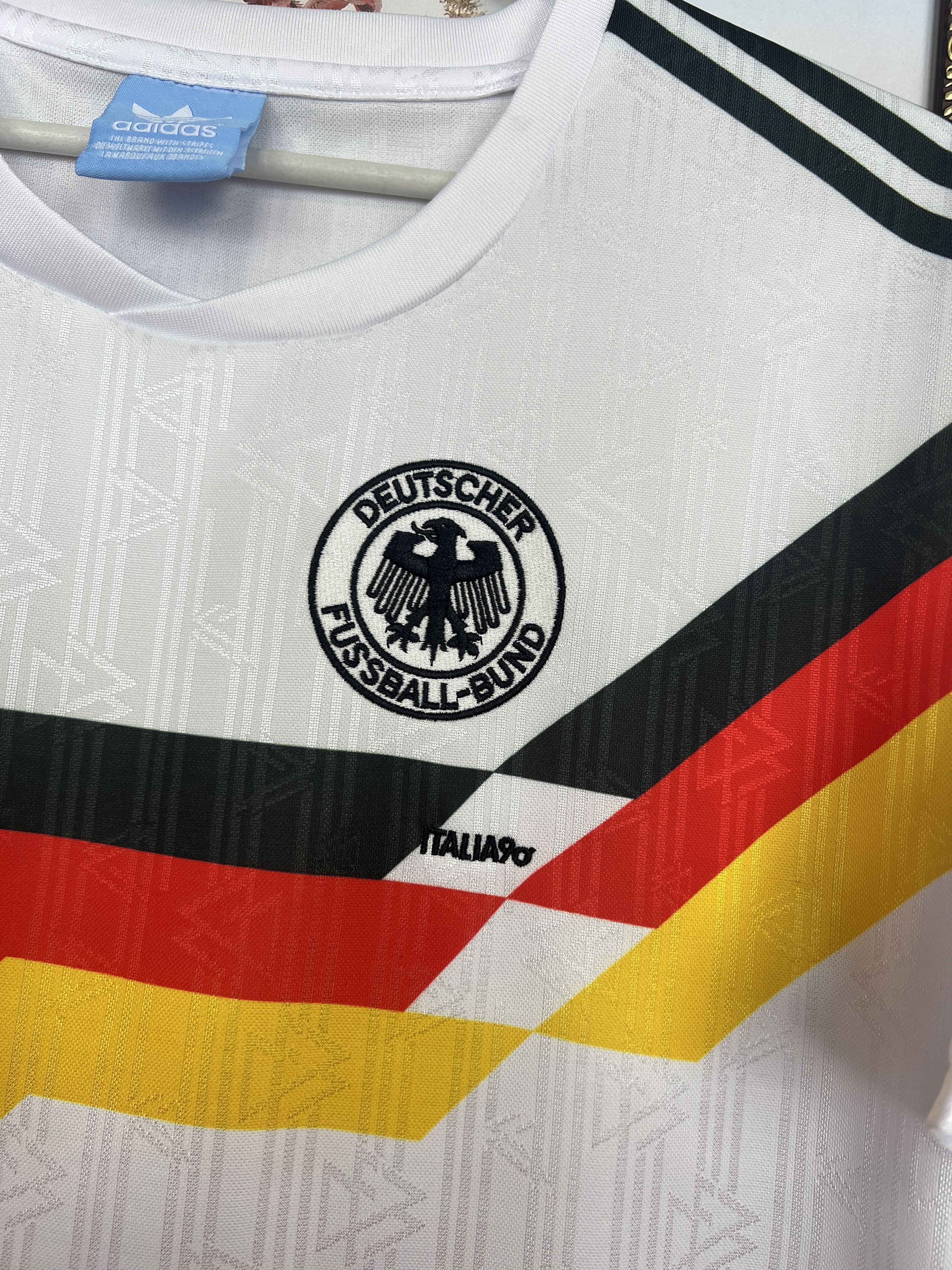 Adidas Vintage Germany World Cup Football Template Shirt Soccer Size US M / EU 48-50 / 2 - 4 Thumbnail