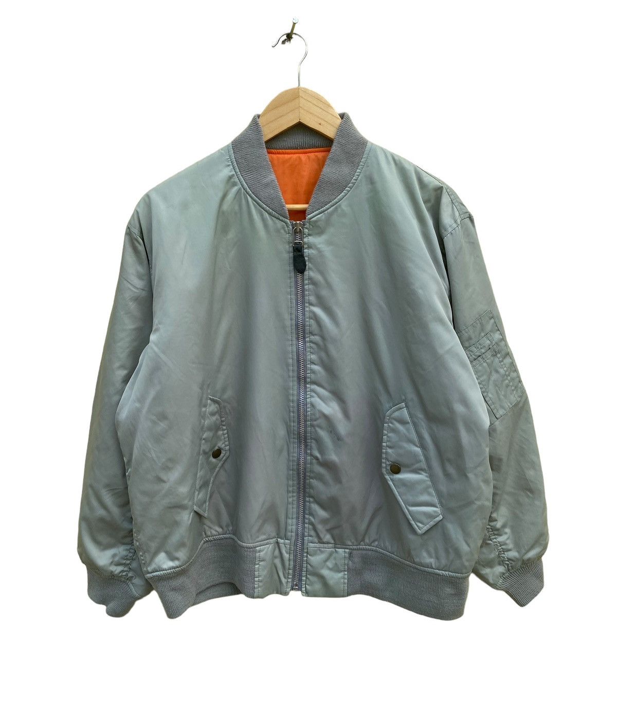 Vintage Vintage MA-1 usaf flight bomber jacket Size US L / EU 52-54 / 3 - 1 Thumbnail