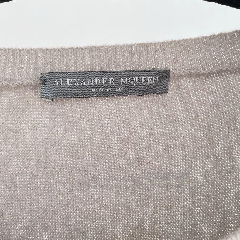 Alexander McQueen Alexander Mcqueen Grey knitted dress Size L / US 10 / IT 46 - 5 Thumbnail