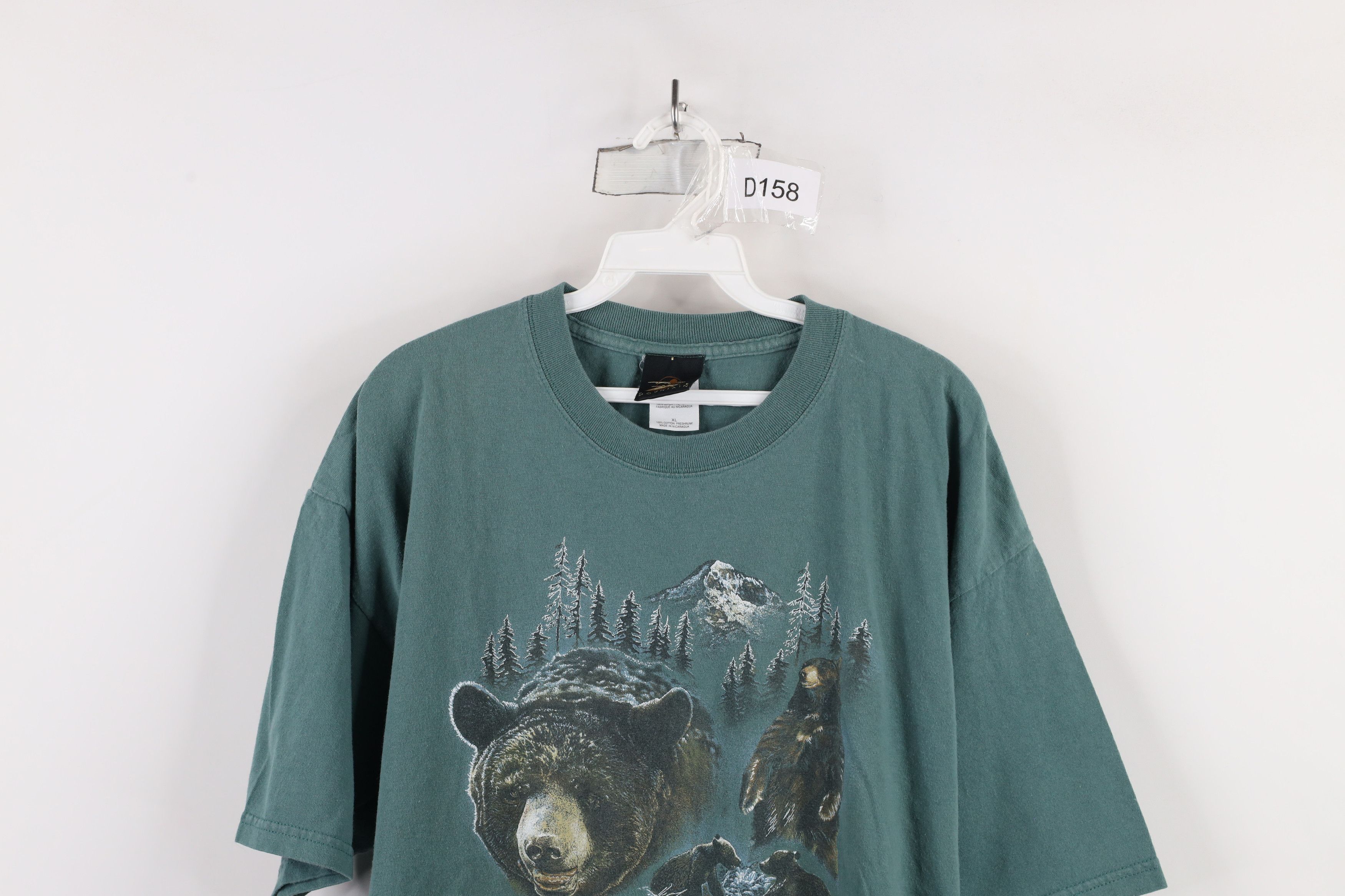 Vintage Vintage 90s Streetwear Bear Glacier Park Montana T-Shirt Size US XL / EU 56 / 4 - 2 Thumbnail