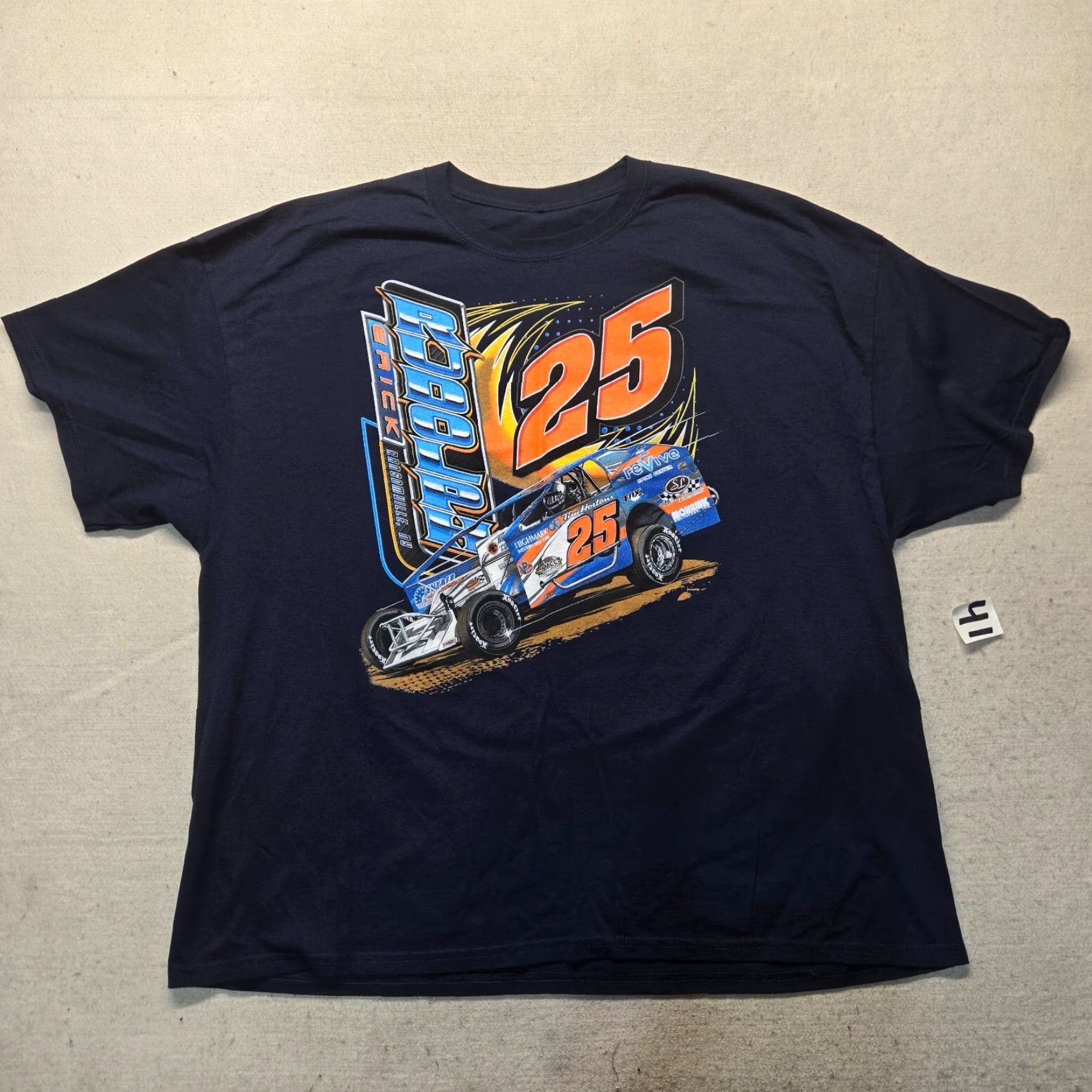 Vintage VINTAGE Racing T-Shirt Men Adult 3XL Black Short Sleeve Logo Cotton All Seasons Size US XXL / EU 58 / 5 - 2 Thumbnail