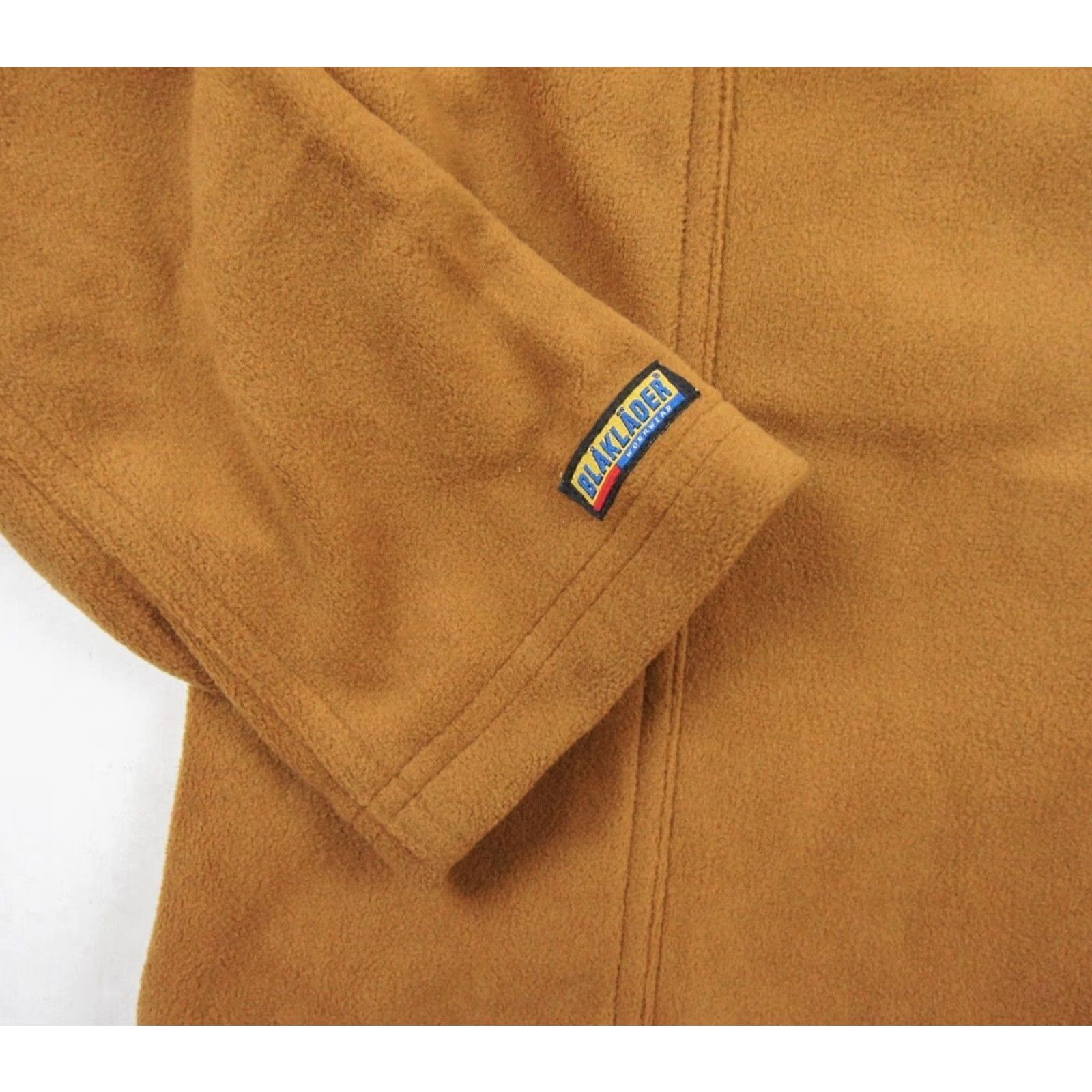 Vintage Blaklader Jacket Men's 3XL Brown Fleece Full Zip Outdoor Workwear Size US XXL / EU 58 / 5 - 5 Thumbnail