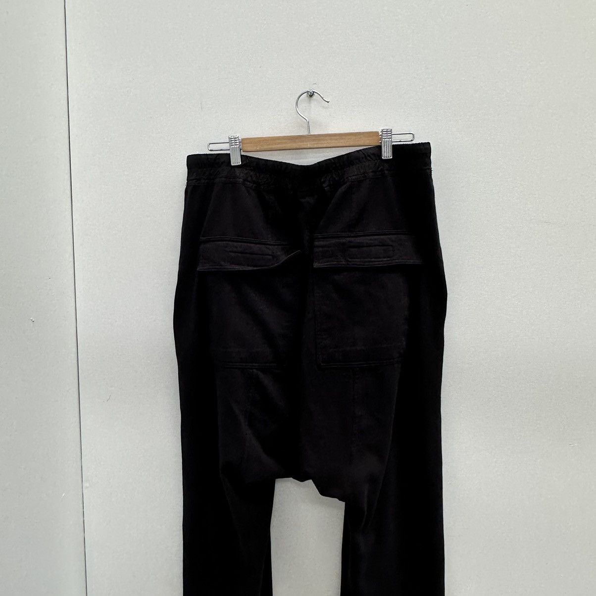 Rick Owens Drkshdw Rick Owens Black Drawstring Pants Size US 36 / EU 52 - 6 Thumbnail