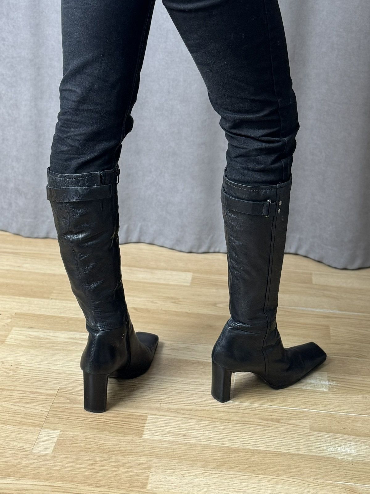 A.S.98 Vintage Leather Hight Heels Leather AS 98 Guidi Style Rare Size US 9 / EU 42 - 5 Thumbnail