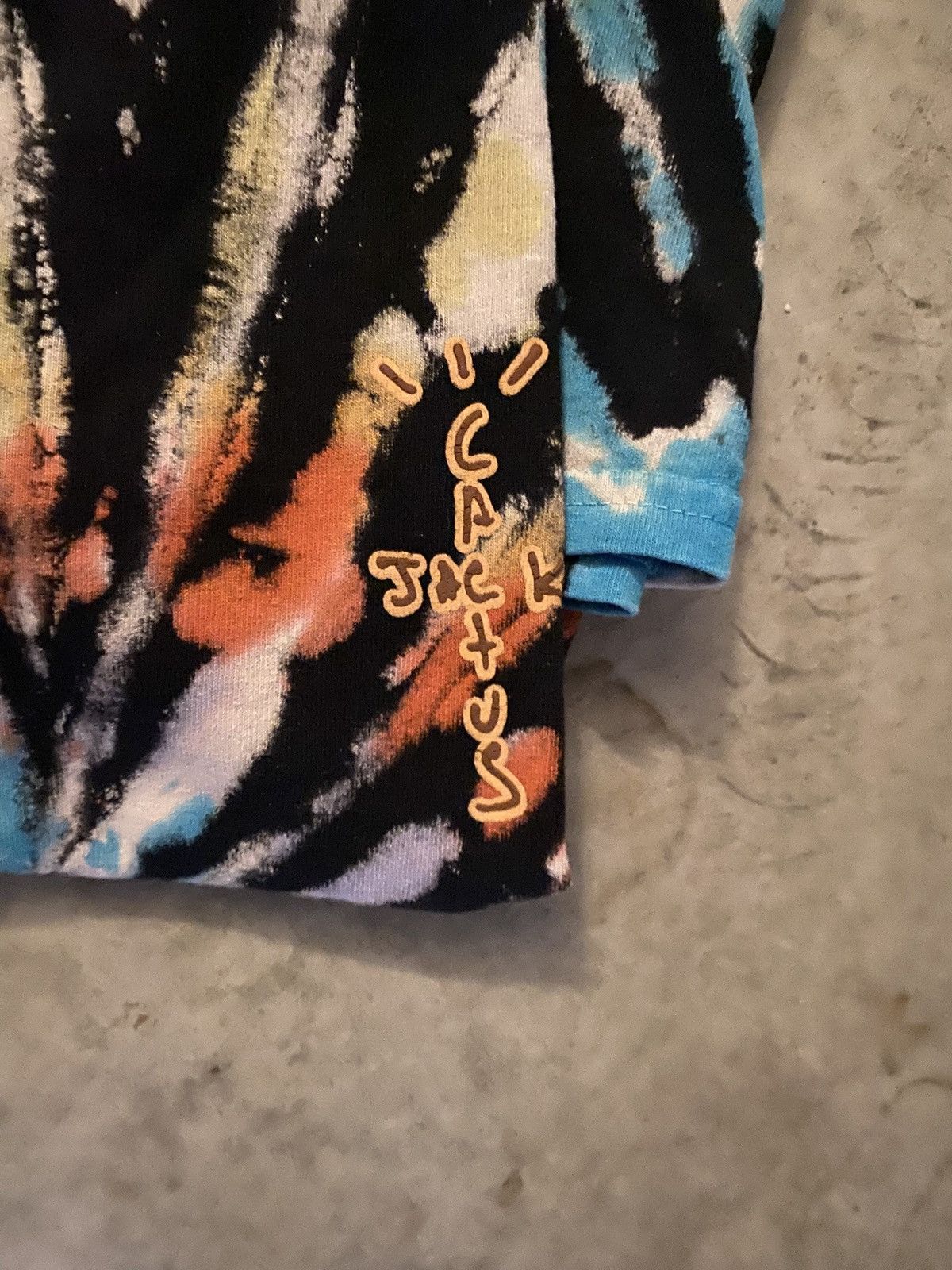 Travis Scott Travis Scott Highest In The Room Tie Dye Tee Astroworld Size US L / EU 52-54 / 3 - 6 Thumbnail