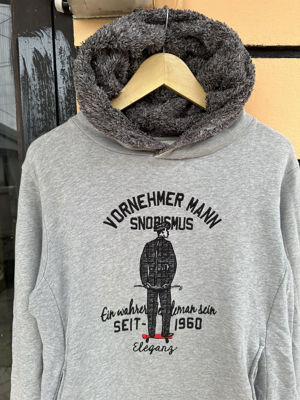 Japanese Brand Fur Hoodie Snobismus by graphic Size US M / EU 48-50 / 2 - 2 Thumbnail