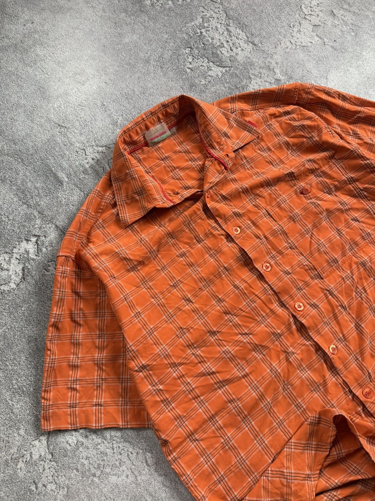 Mammut Mammut L Chekered shirt button up short sleeve outdoor Size US L / EU 52-54 / 3 - 2 Thumbnail