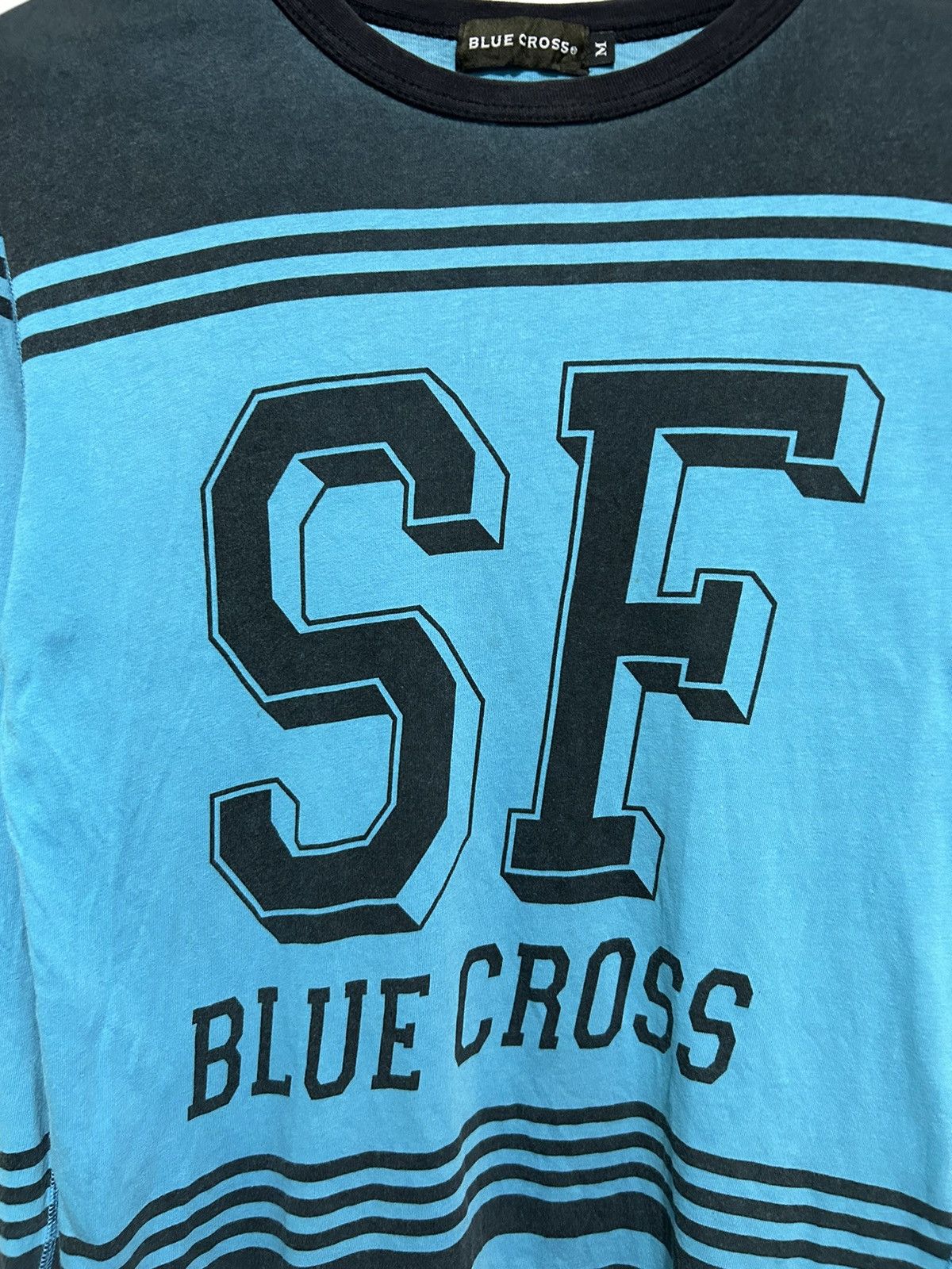 Beauty Beast × Japanese Brand Japanese Blue Cross Long Sleeve Size US M / EU 48-50 / 2 - 3 Thumbnail