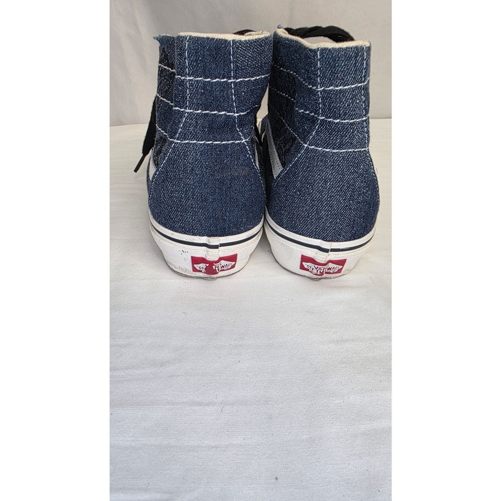 Vans Vans Sk8-Hi Denim Sneakers Men’s 9.5 High Top Shoes Size US 9.5 / EU 42-43 - 6 Thumbnail