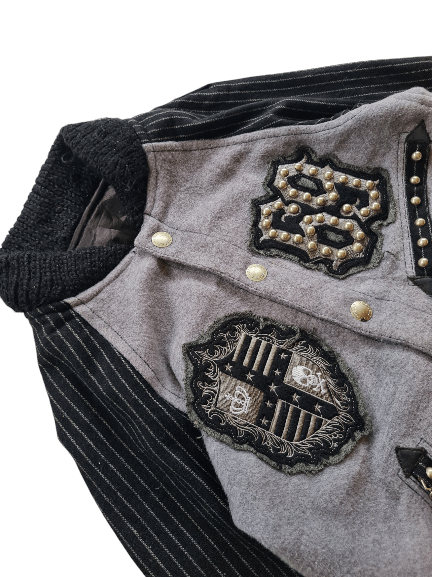 Japanese Brand × Vintage Vintage Wool Jacket Aigon Quins Size US S / EU 44-46 / 1 - 5 Thumbnail