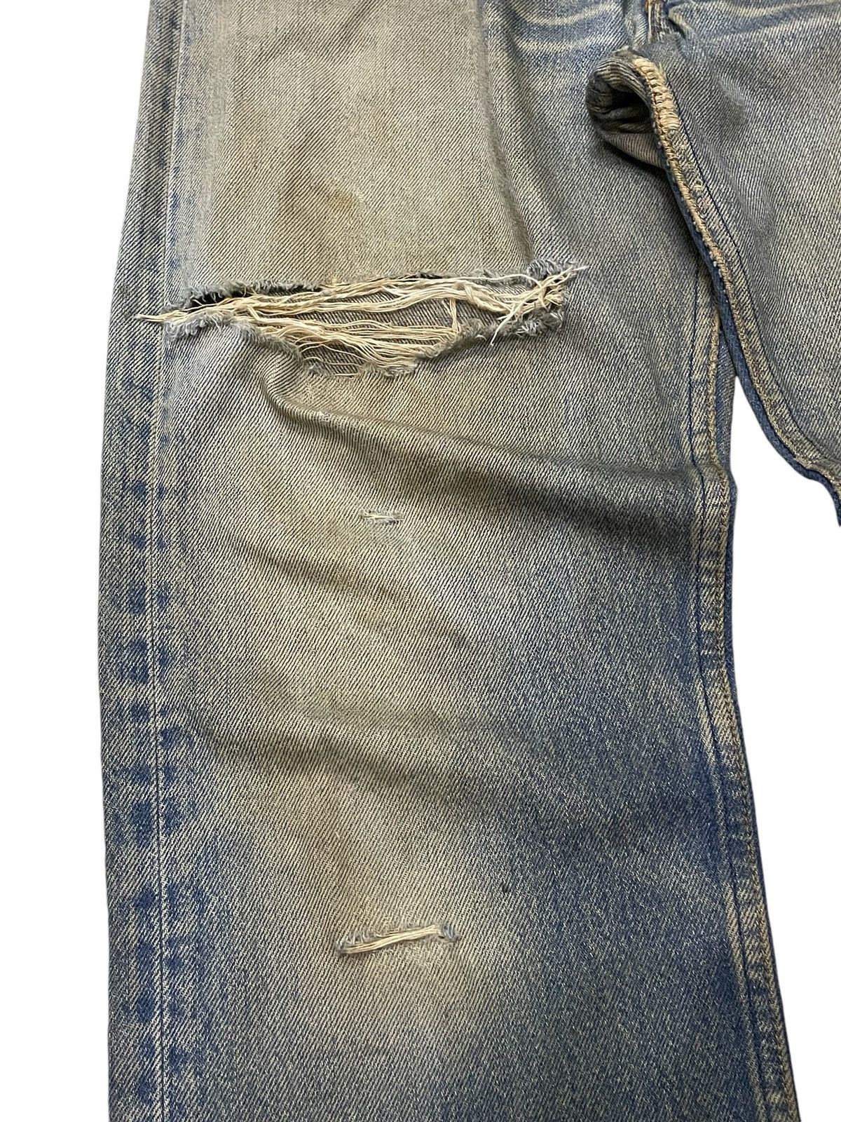 Edwin × Levi's × Vintage Vintage Levis 501 Dirty Vintage Mud Wash Jeans Size US 32 / EU 48 - 7 Thumbnail