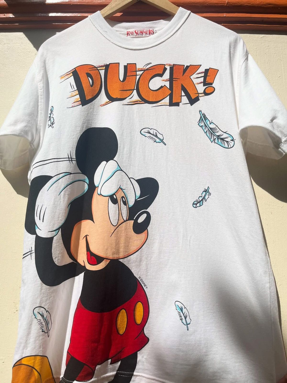 Vintage RARE DISNEY MICKEY AND DONALD DUCK Size US L / EU 52-54 / 3 - 1 Thumbnail