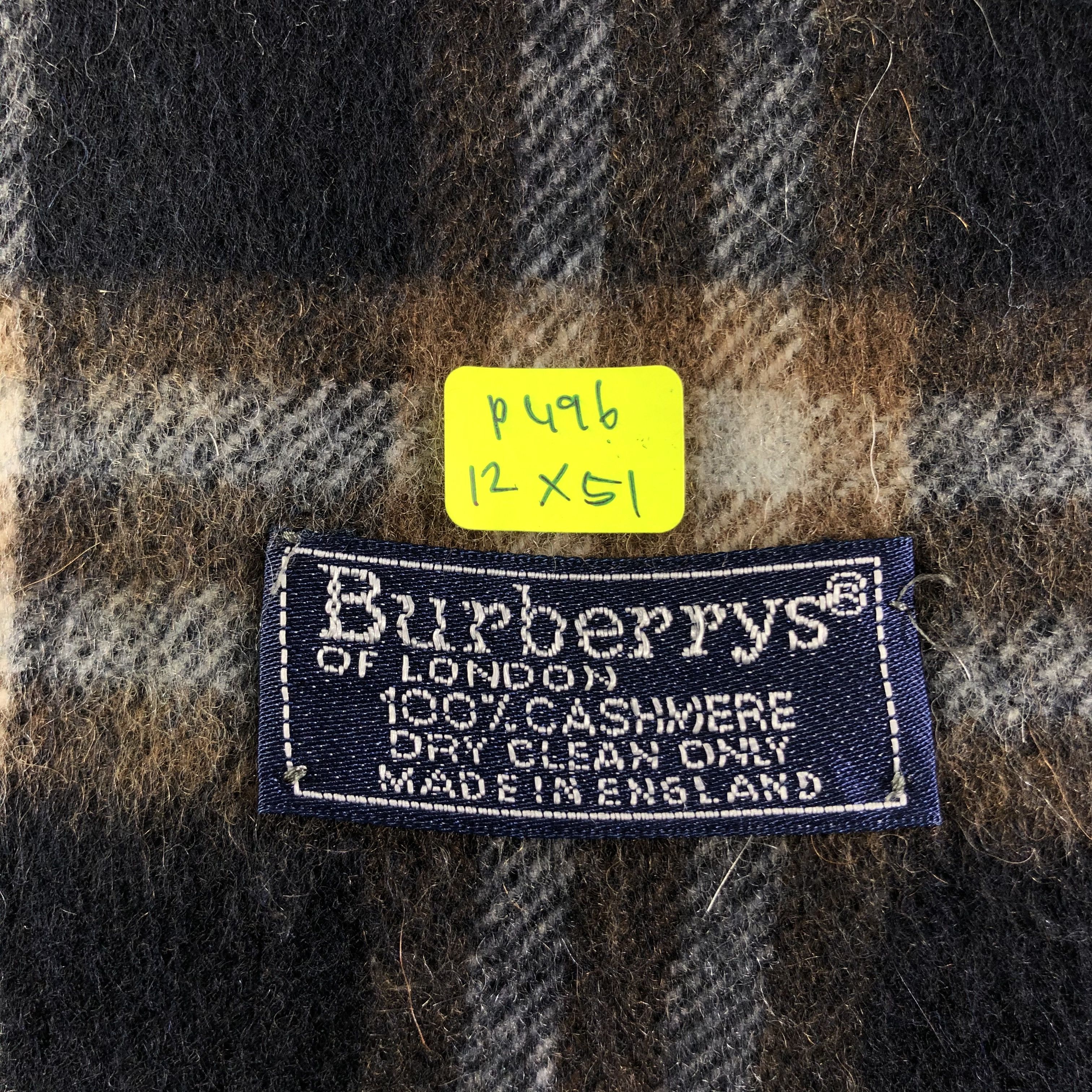 Burberry Burberrys Cashmere Scarf / Muffler / Neckwear Size ONE SIZE - 7 Thumbnail