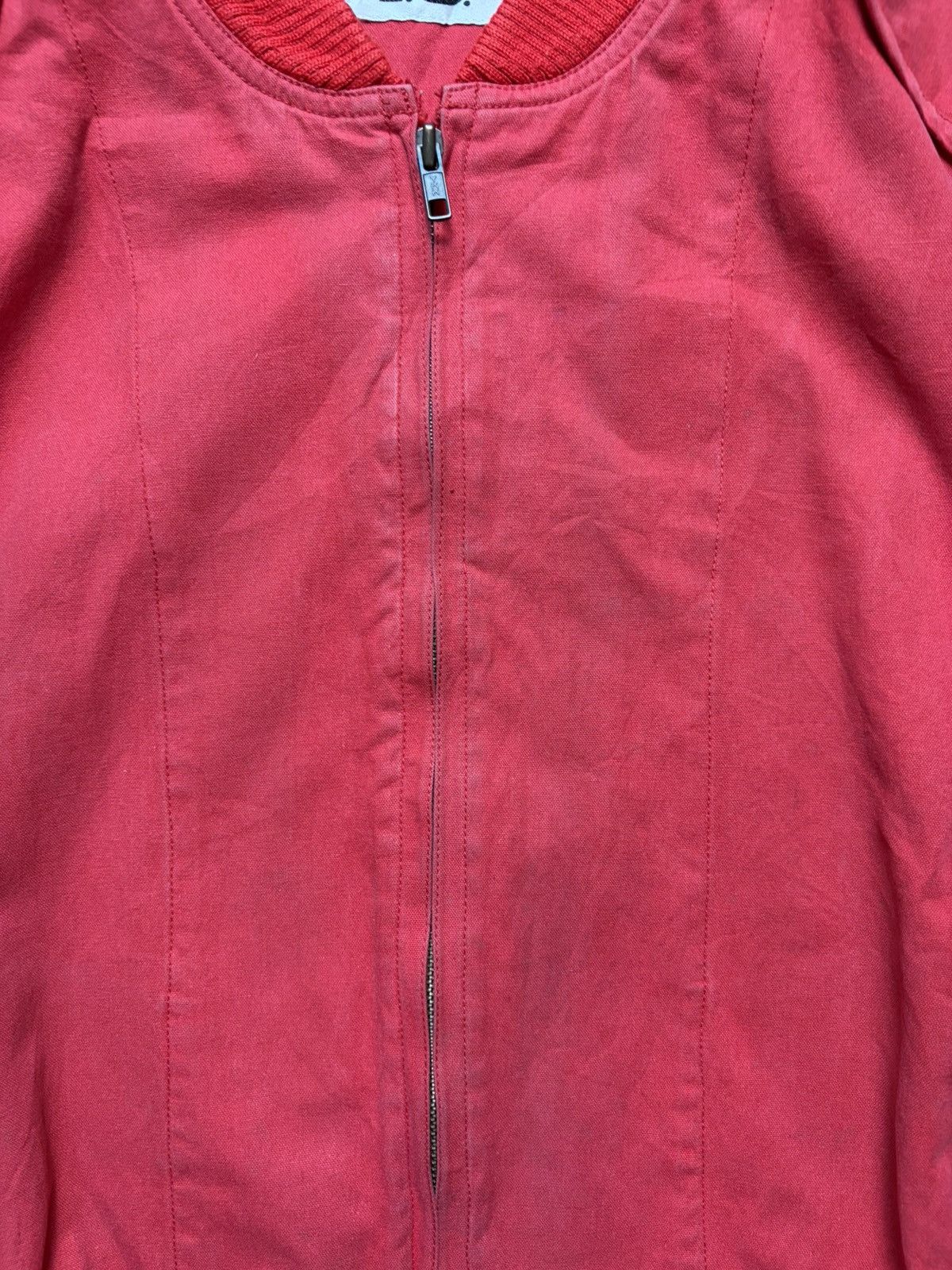 Issey Miyake FREE TAX! 80’s Issey Miyake Sport Red Bomber Jacket Size US M / EU 48-50 / 2 - 7 Thumbnail