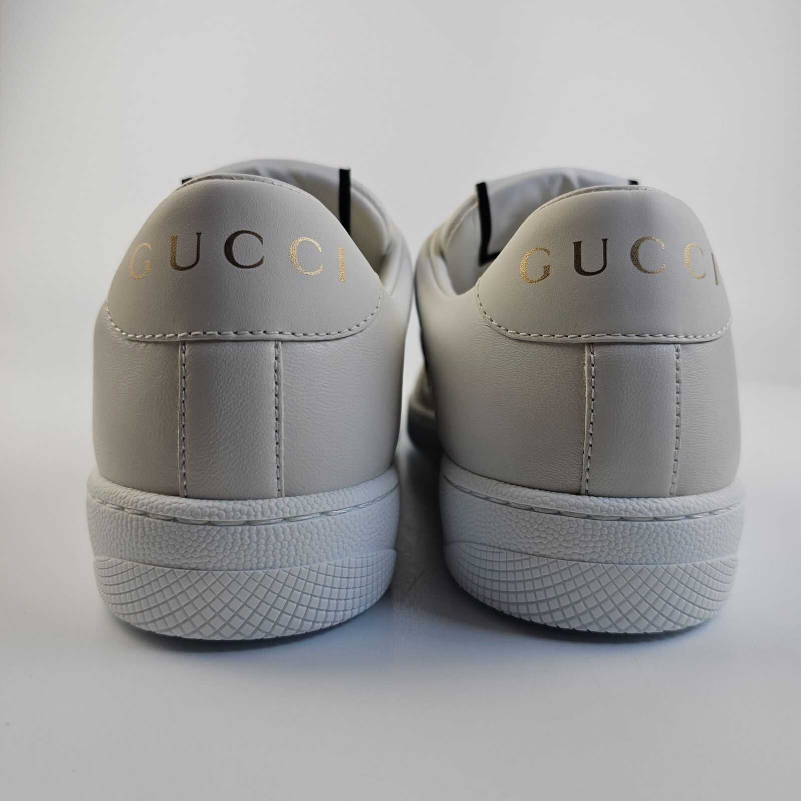 GUCCI Screener Women's White Leather Low Top Sneakers New (W