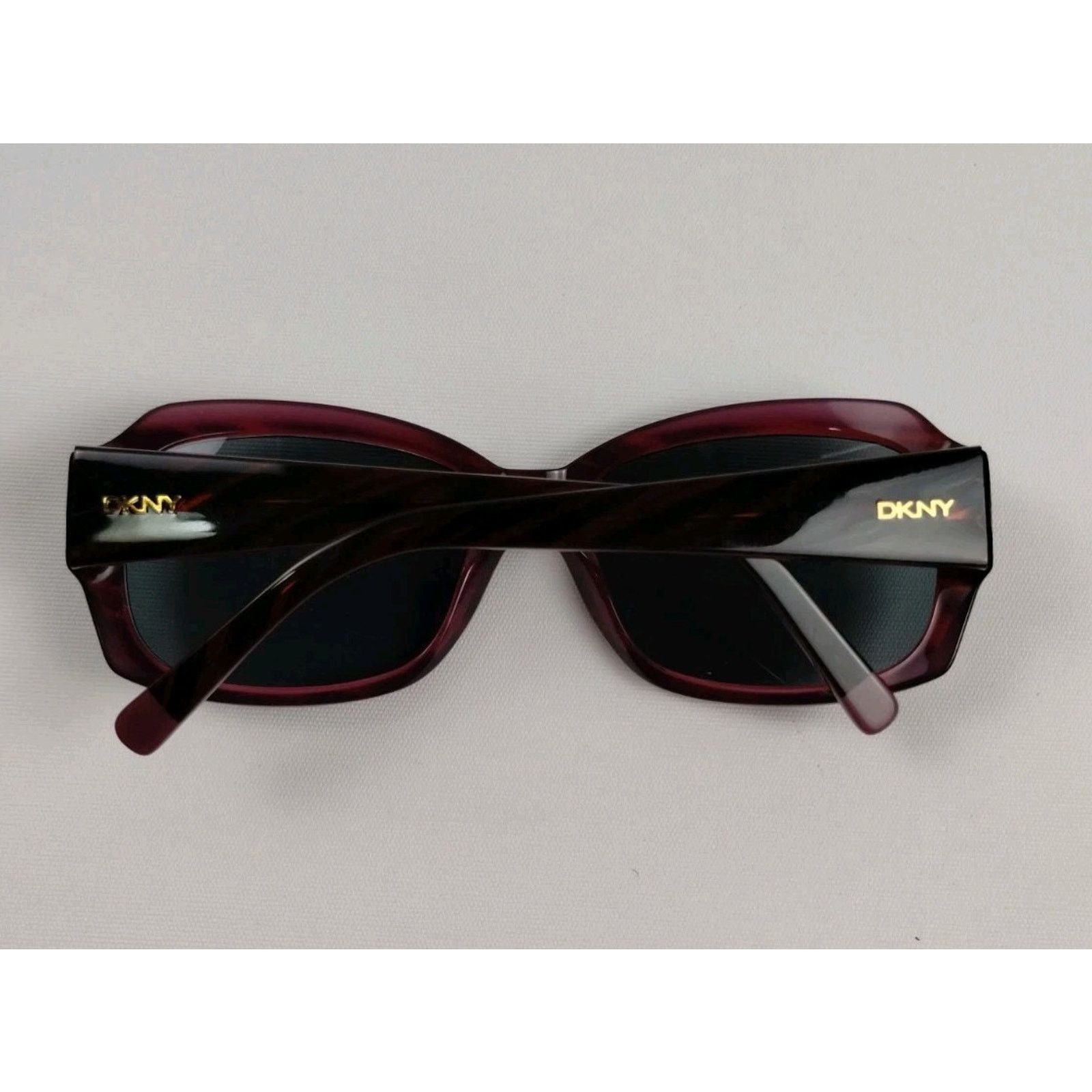 DKNY DKNY Burgundy Marble Women’s Sun/Eyeglasses Frames 55-17-130 Size ONE SIZE - 9 Thumbnail