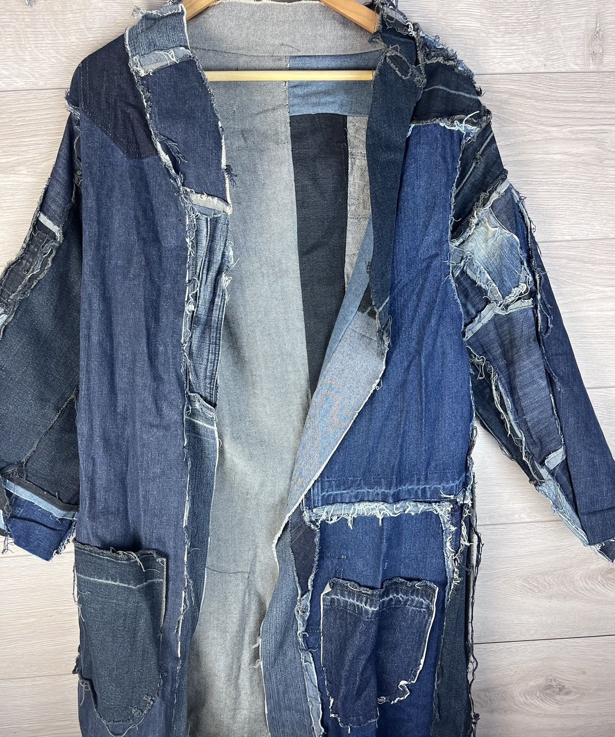 Other Homemade denim women's raincoat vintage size L y2k street Size L / US 10 / IT 46 - 3 Thumbnail