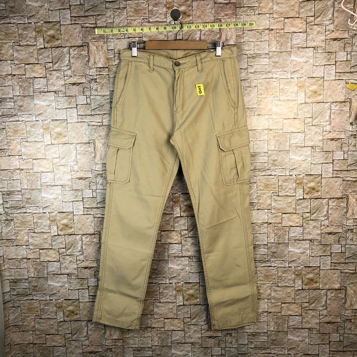 LOWRYS FARM Lowrys Farm Brown Cargo Multipocket Pants #A1153 Size US 30 / EU 46 - 1 Thumbnail