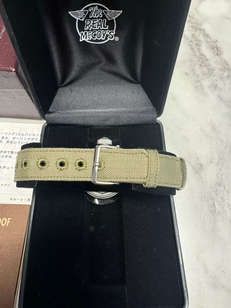 The Real McCoy's The Real McCoy'sUSN BUSHIPS Full Mechanical Hand Roll Meter Size ONE SIZE - 6 Thumbnail