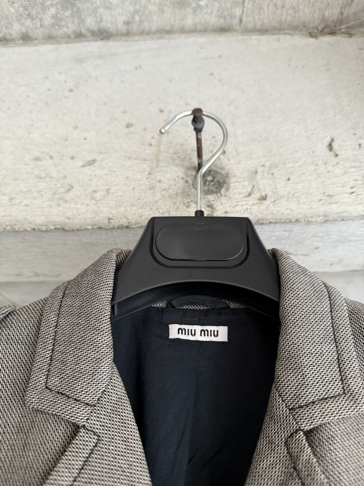 Miu Miu MIU MIU 2010FW Archive Grey Military Coat Size M / US 6-8 / IT 42-44 - 4 Thumbnail