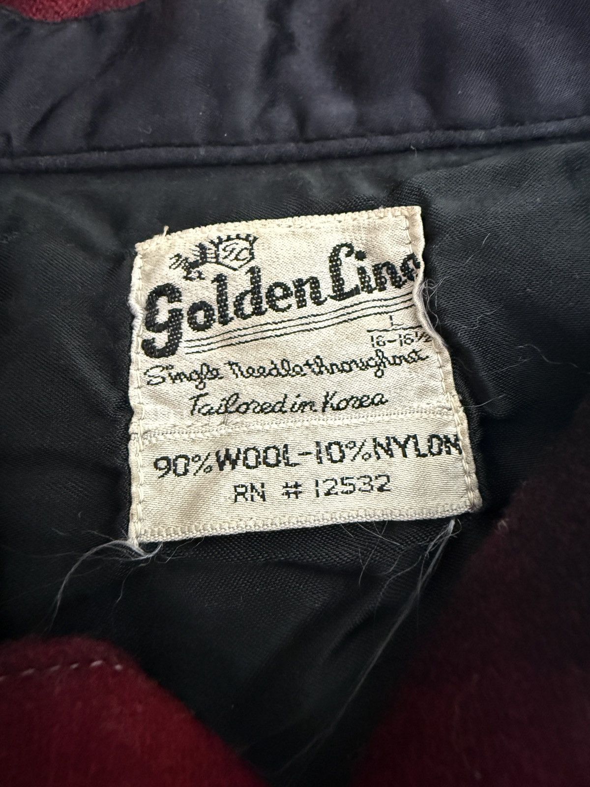 Vintage 60s Golden Line Single Needle Shadow Plaid Flannel