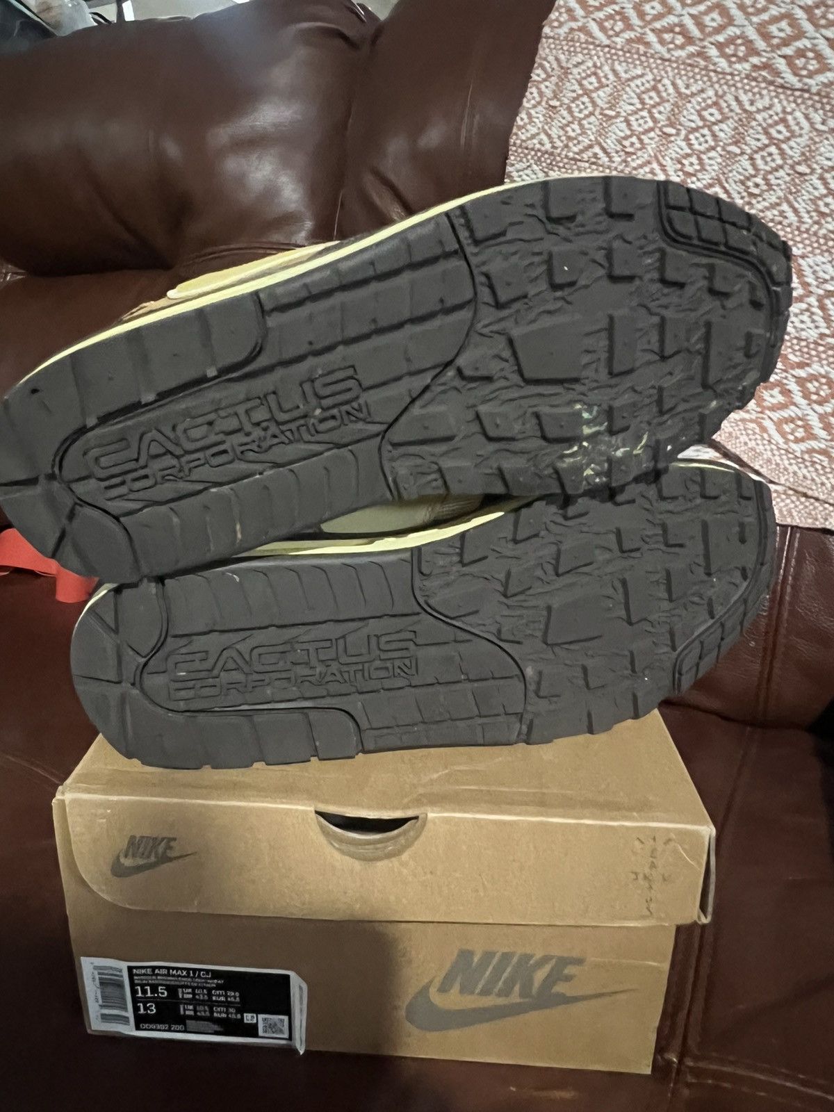 Nike × Travis Scott Nike airmax 1 x travis scott Size US 11 / EU 44 - 6 Thumbnail