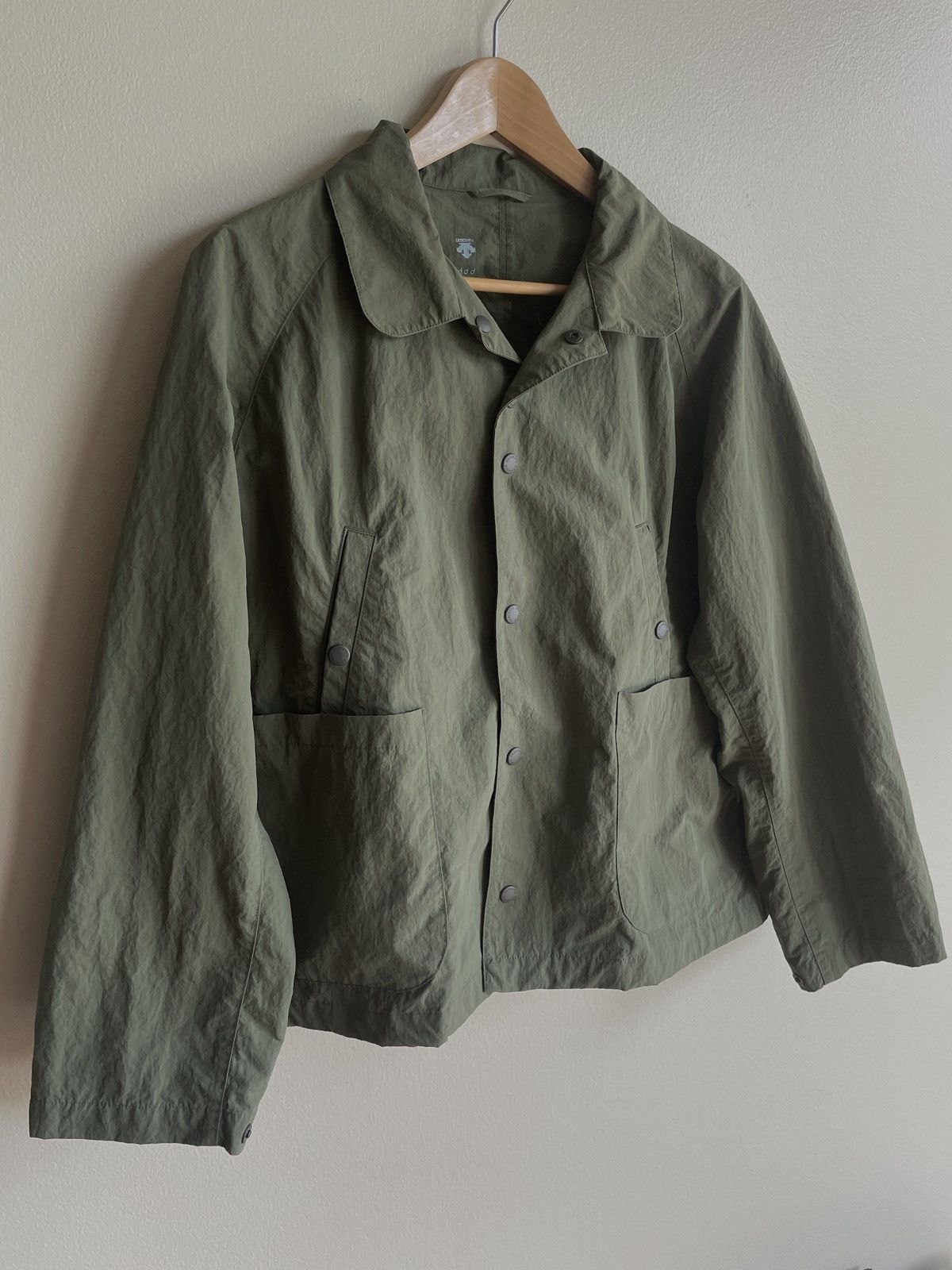Descente Olive Water-resistant jacket Size M / US 6-8 / IT 42-44 - 2 Thumbnail