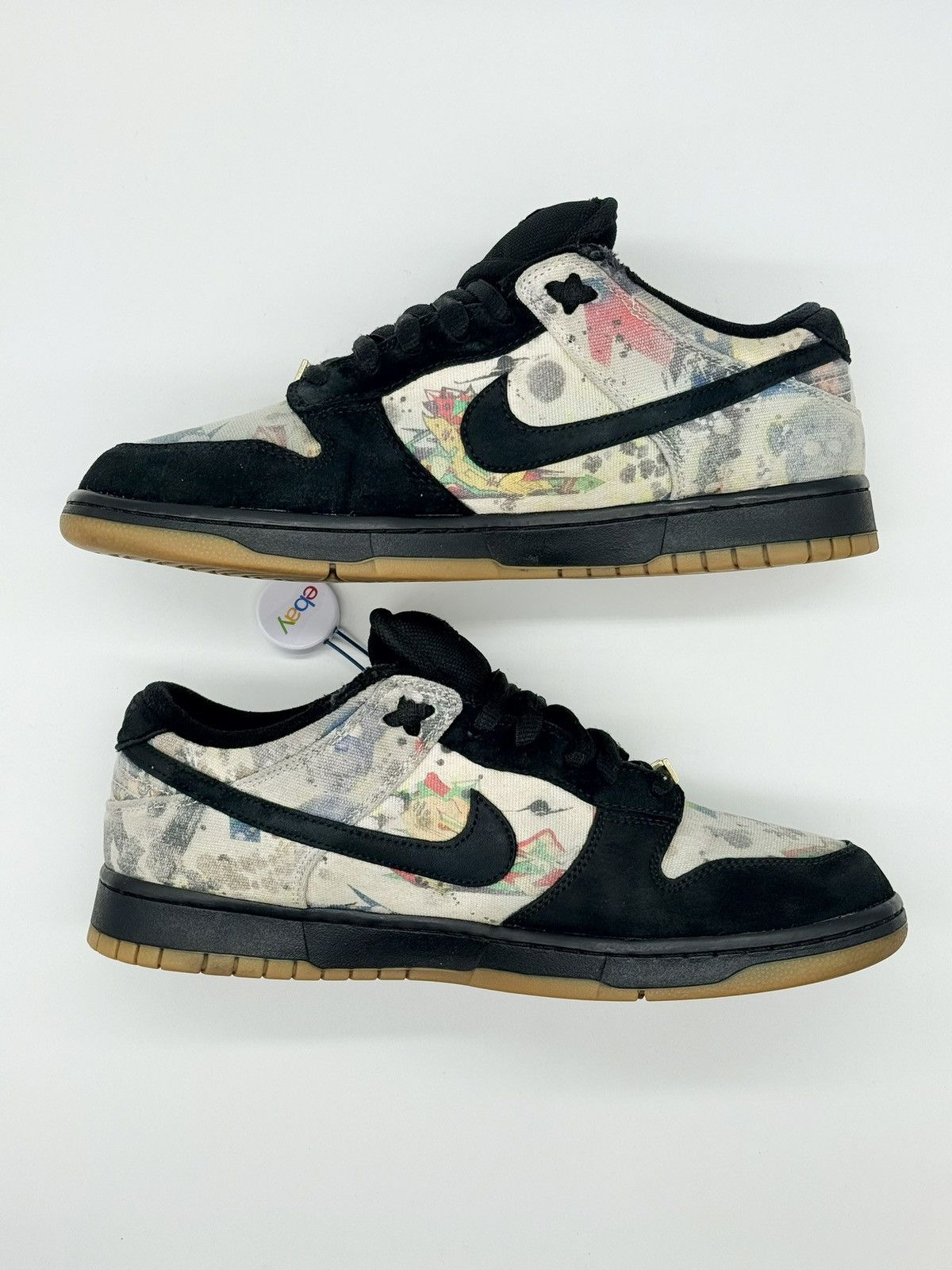 Supreme Size 12 - Nike SB Dunk Low x Supreme Rammellzee Size US 12 / EU 45 - 3 Thumbnail