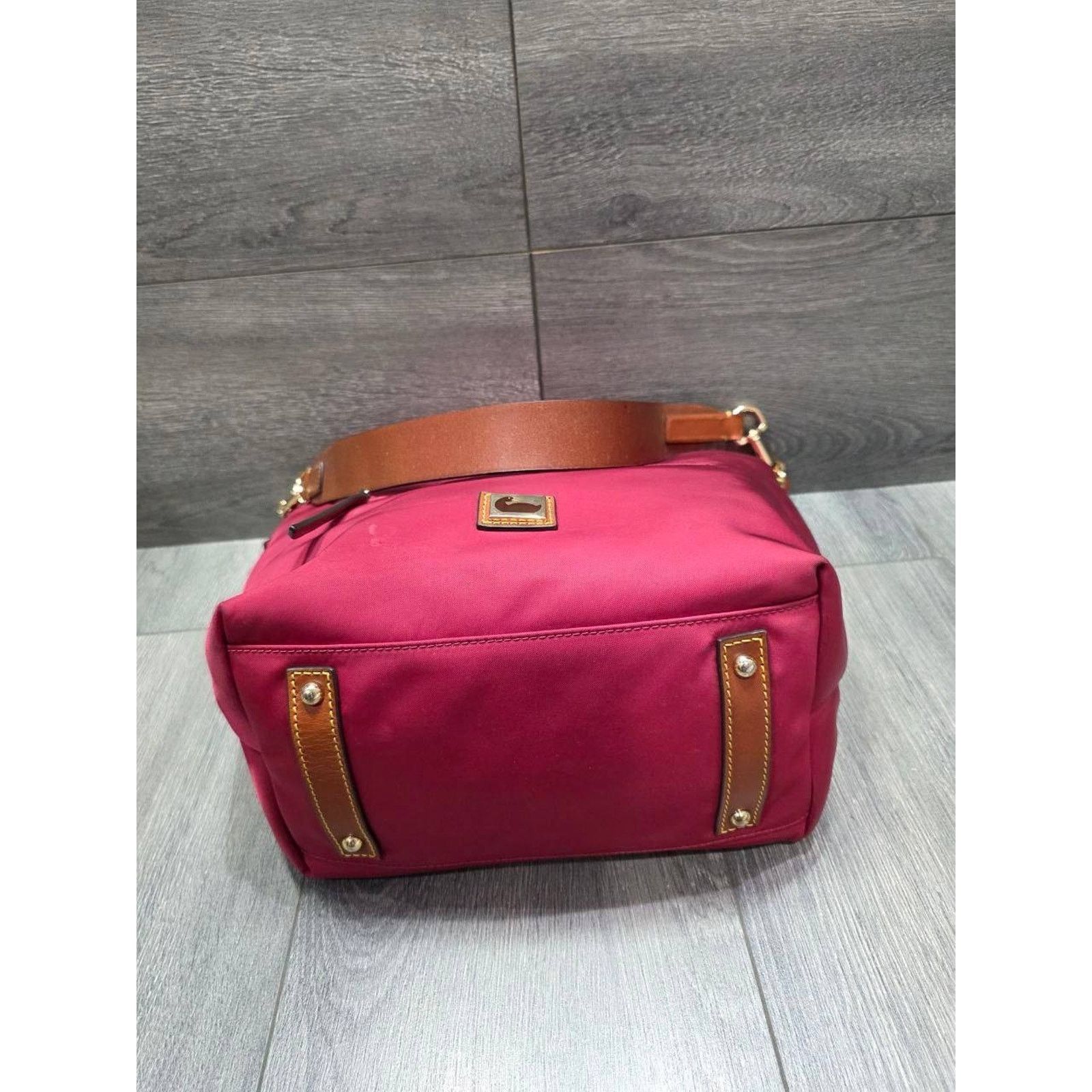 Dooney & Bourke Dooney & Bourke burgundy Wayfarer Small Hobo Cro bag B000555 Size ONE SIZE - 8 Thumbnail