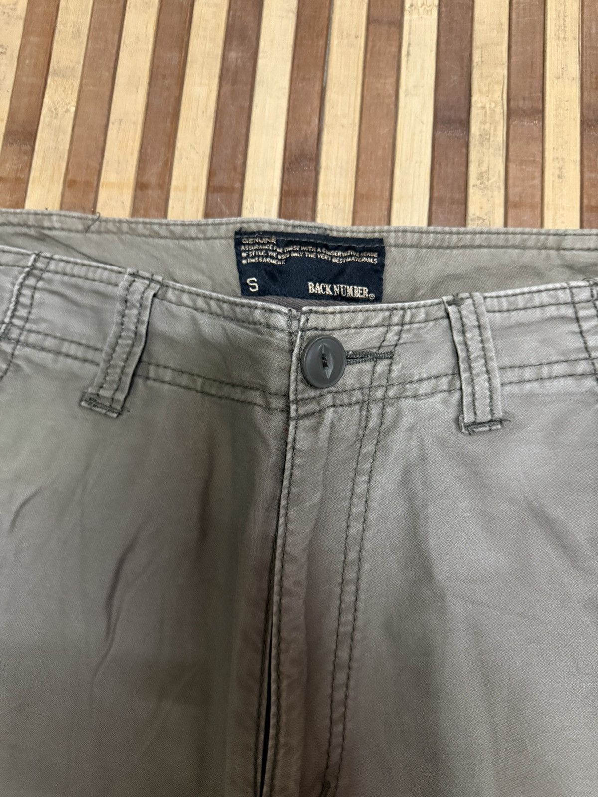 Japanese Brand Back Number Japan Style Cargo Pants W30X32 / Streetwear Size US 30 / EU 46 - 5 Thumbnail