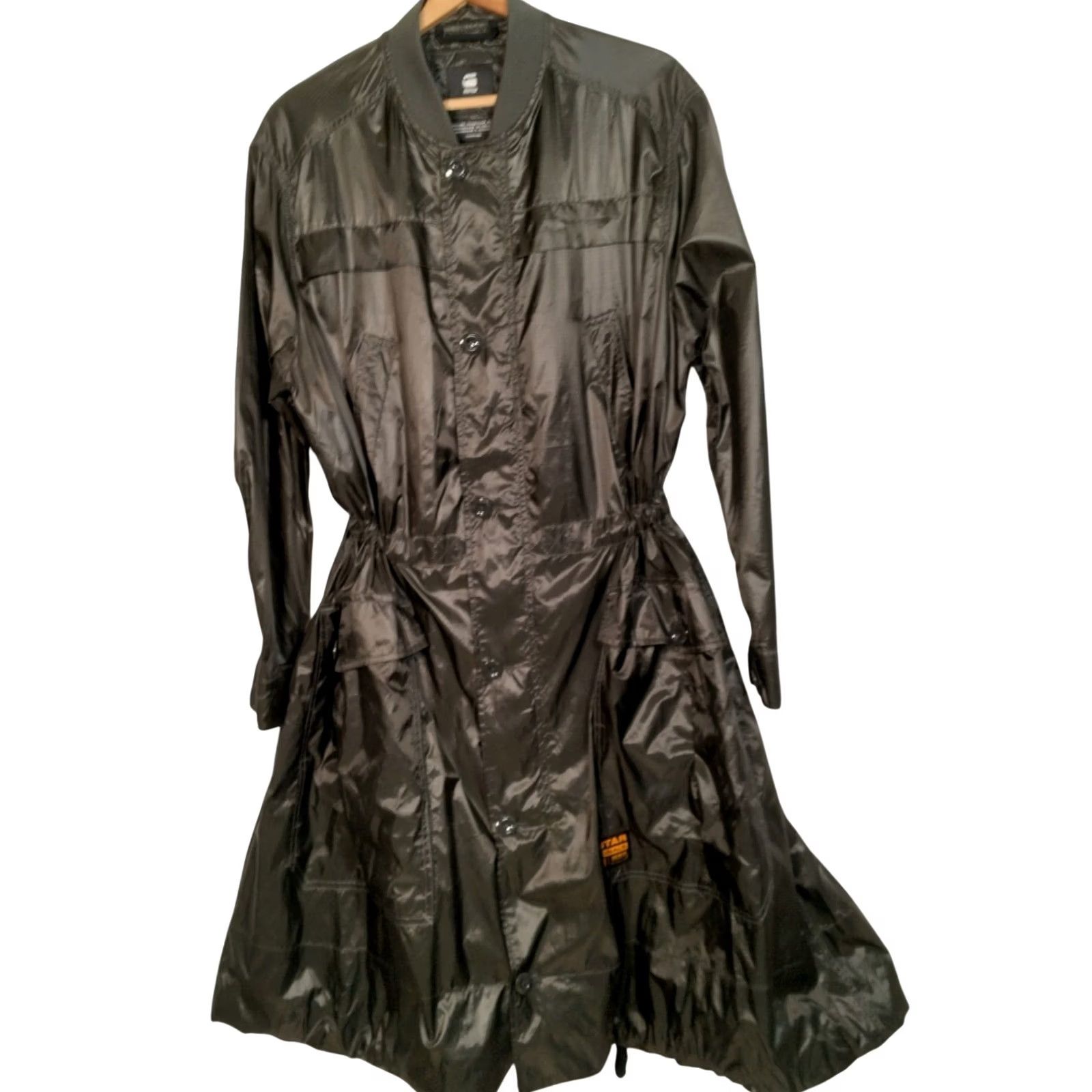 G-Star G Star Raw Original Ultra Light Weight Parka Trench Jacket L Rip Stop Streetwear Womens Long Size L / US 10 / IT 46 - 2 Thumbnail