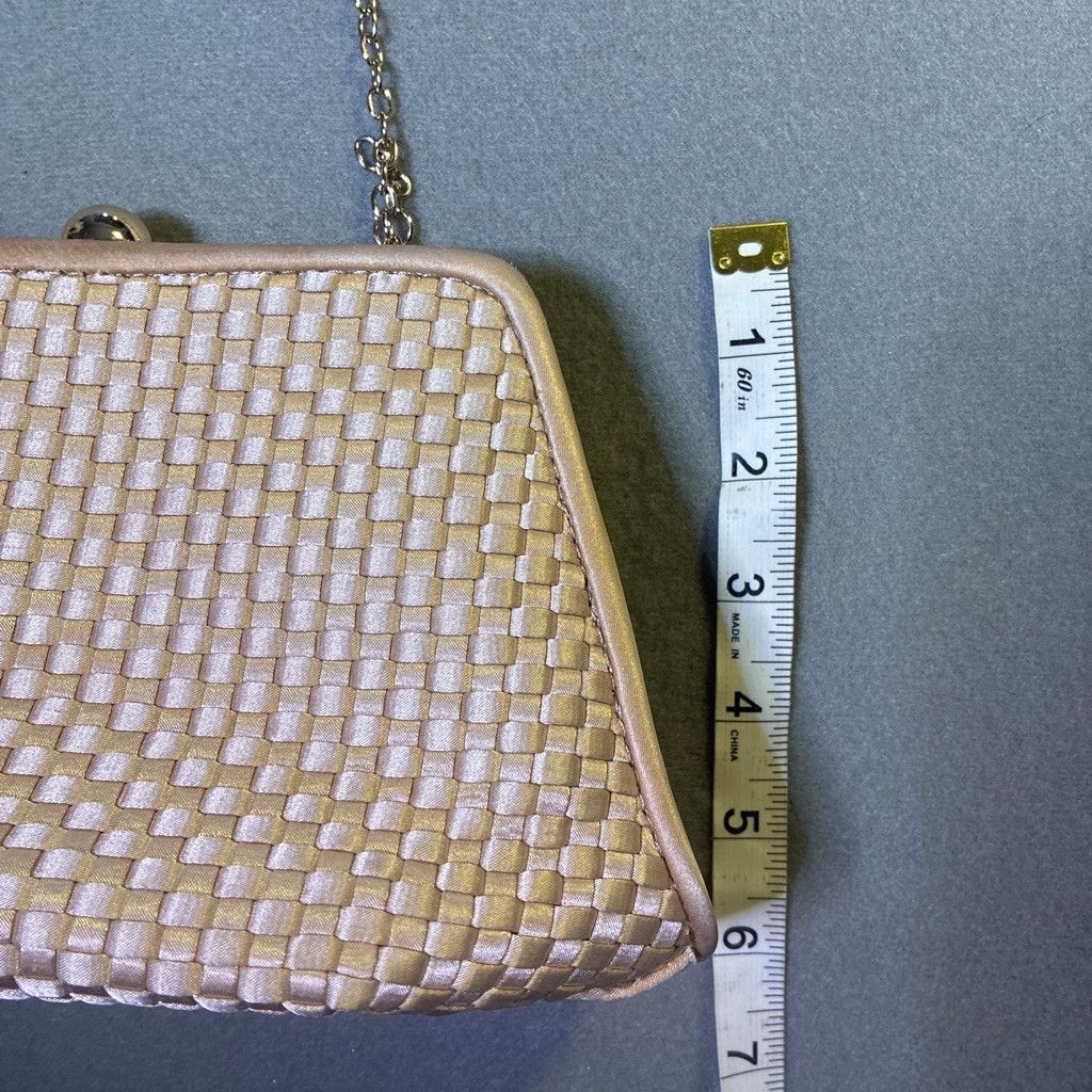 The Unbranded Brand Satin Clutch Bag with Chain Size ONE SIZE - 5 Thumbnail