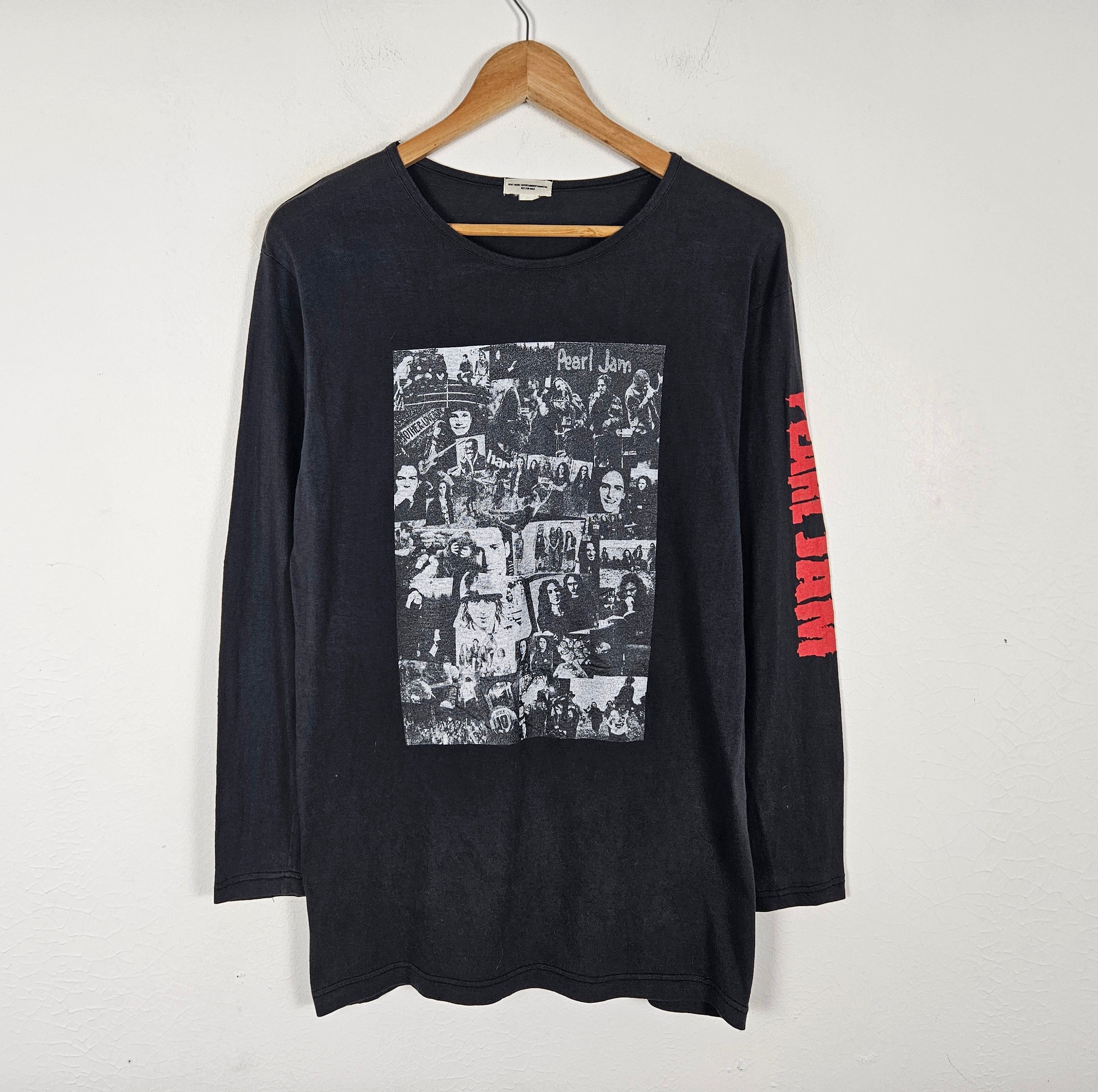 Band Tees × Vintage Vintage Pearl Jam sony records shirt Size US L / EU 52-54 / 3 - 2 Thumbnail