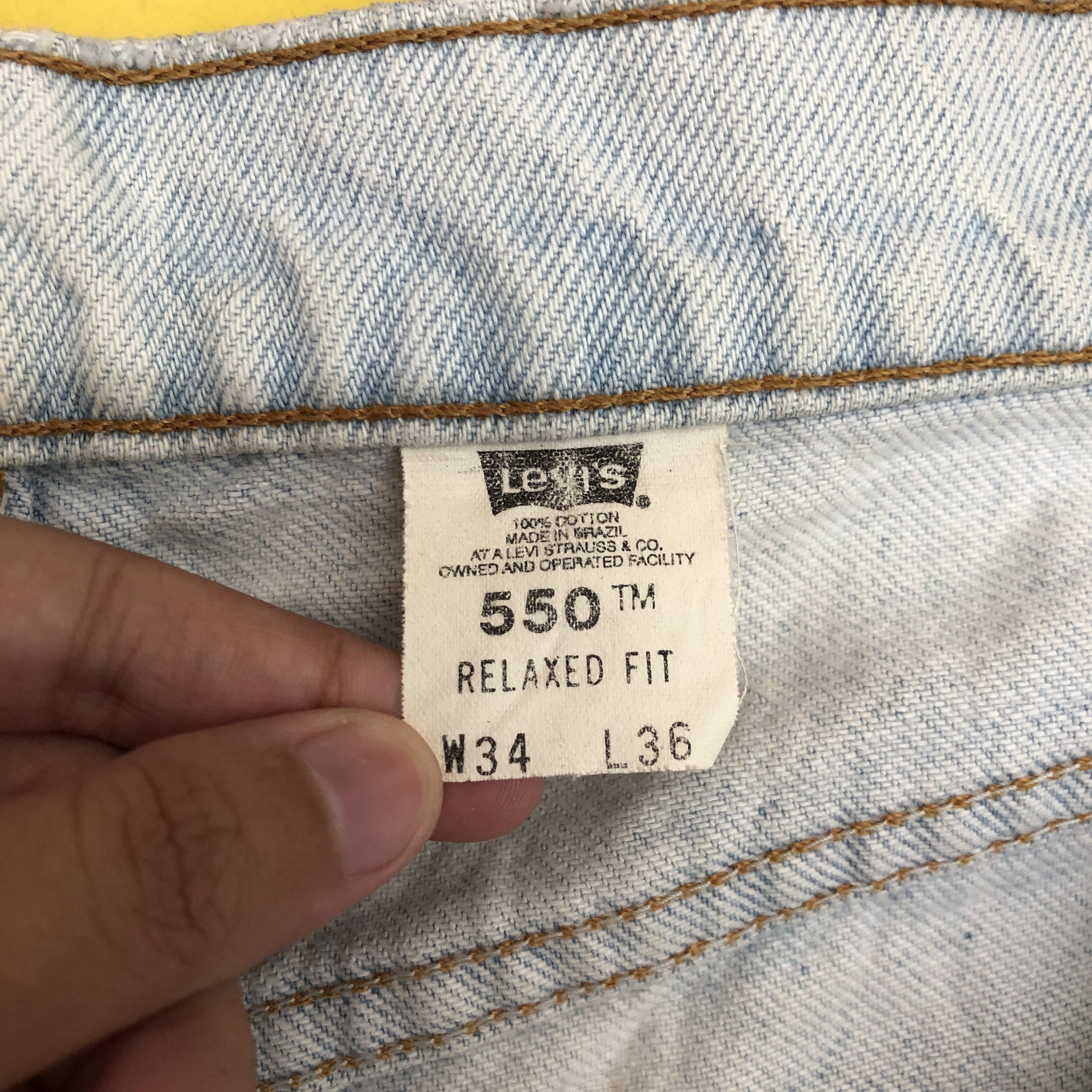 Levi's Vintage Levi's Light Wash Jeans Levis Faded Levis Denim Size US 32 / EU 48 - 9 Thumbnail
