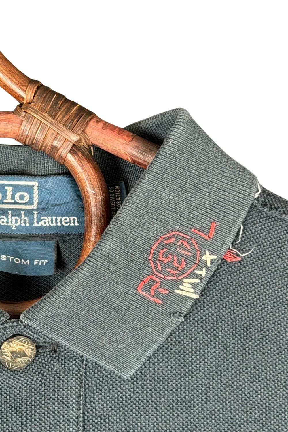 Polo Ralph Lauren 08SS Polo Ralph Lauren Heritage Mining Graphic Polo Size US M / EU 48-50 / 2 - 8 Thumbnail