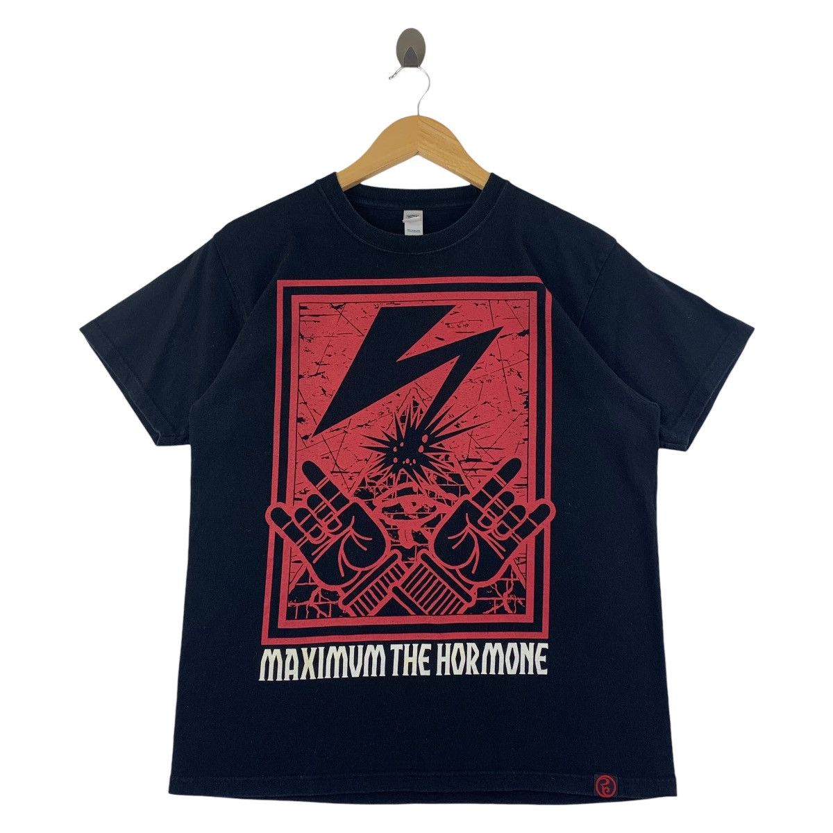 Band Tees × Japanese Brand MAXIMUM THE HORMONE x ROLLING CRADLE back hit tee Size US M / EU 48-50 / 2 - 1 Thumbnail