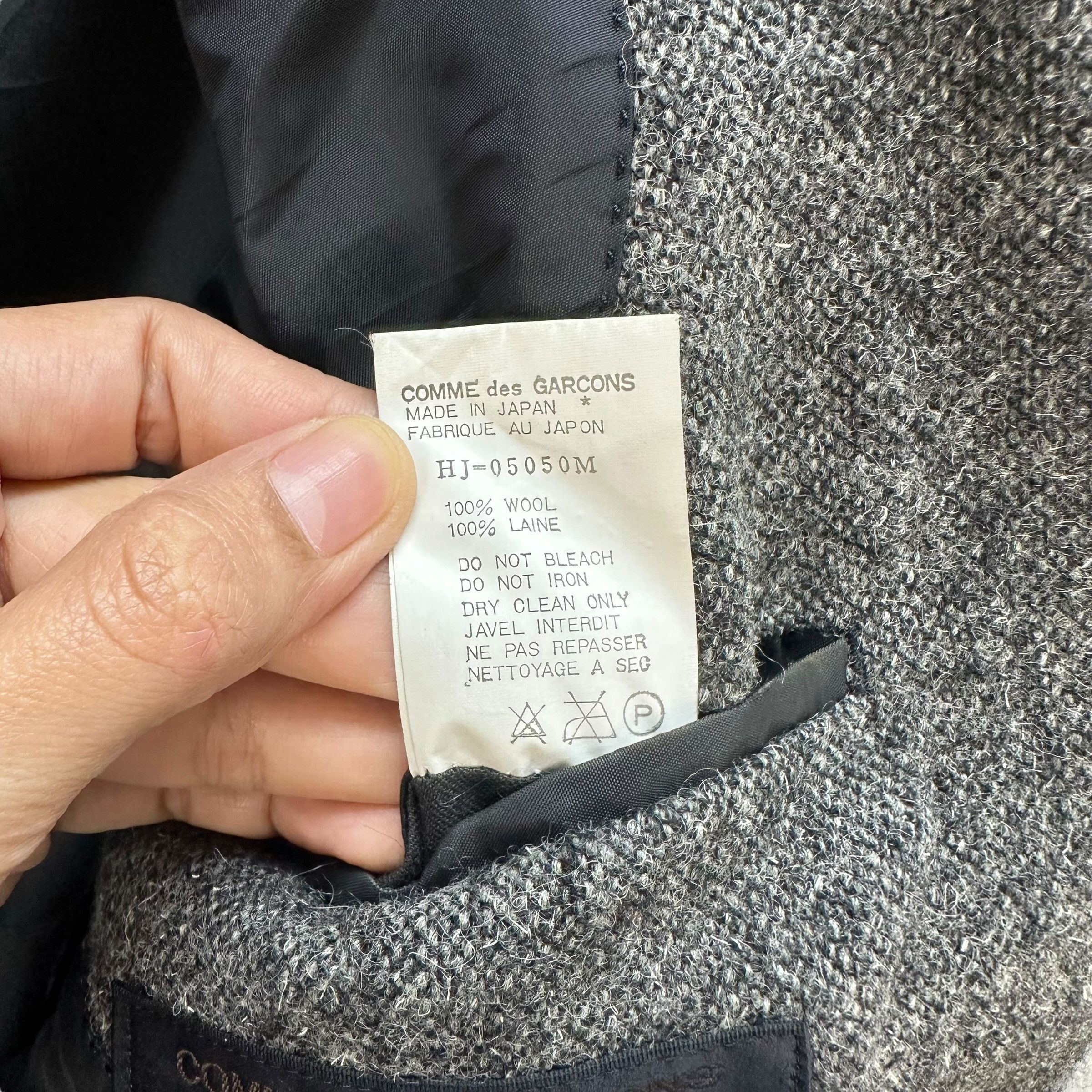 Comme des Garcons Homme COMME DES GARCONS HOMME WOOL SUIT JACKET / BLAZERS #8876-033 Size US M / EU 48-50 / 2 - 10 Thumbnail