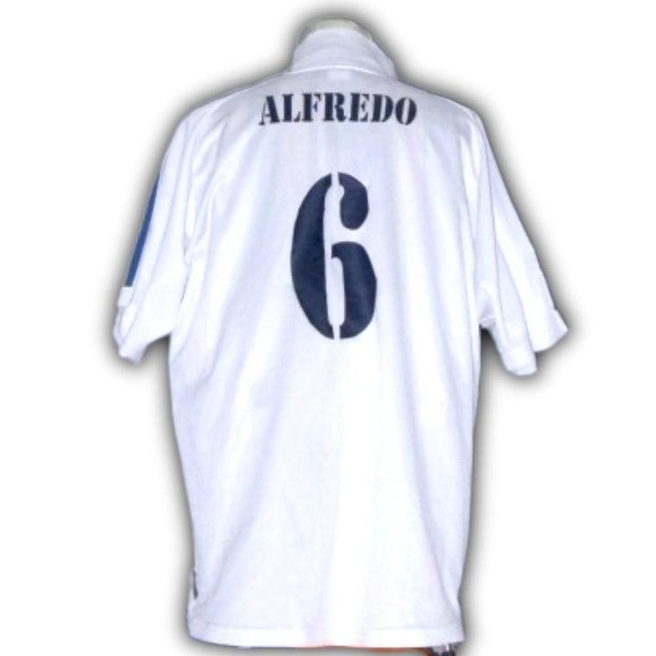 Adidas Real Madrid Spain 2001 2002 Home Shirt Jersey Camiseta Size US XL / EU 56 / 4 - 3 Thumbnail