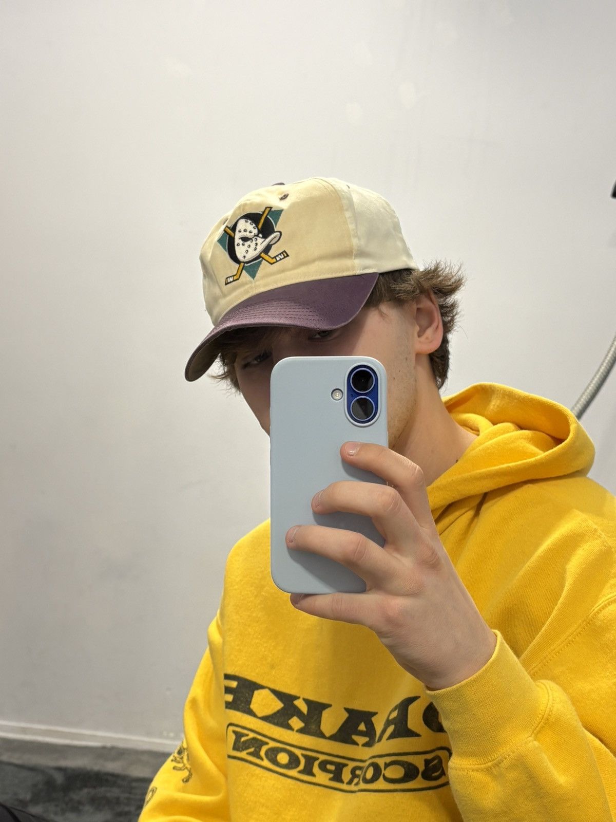 NHL Vintage 90s NHL Mighty Ducks Cap Size ONE SIZE - 3 Thumbnail