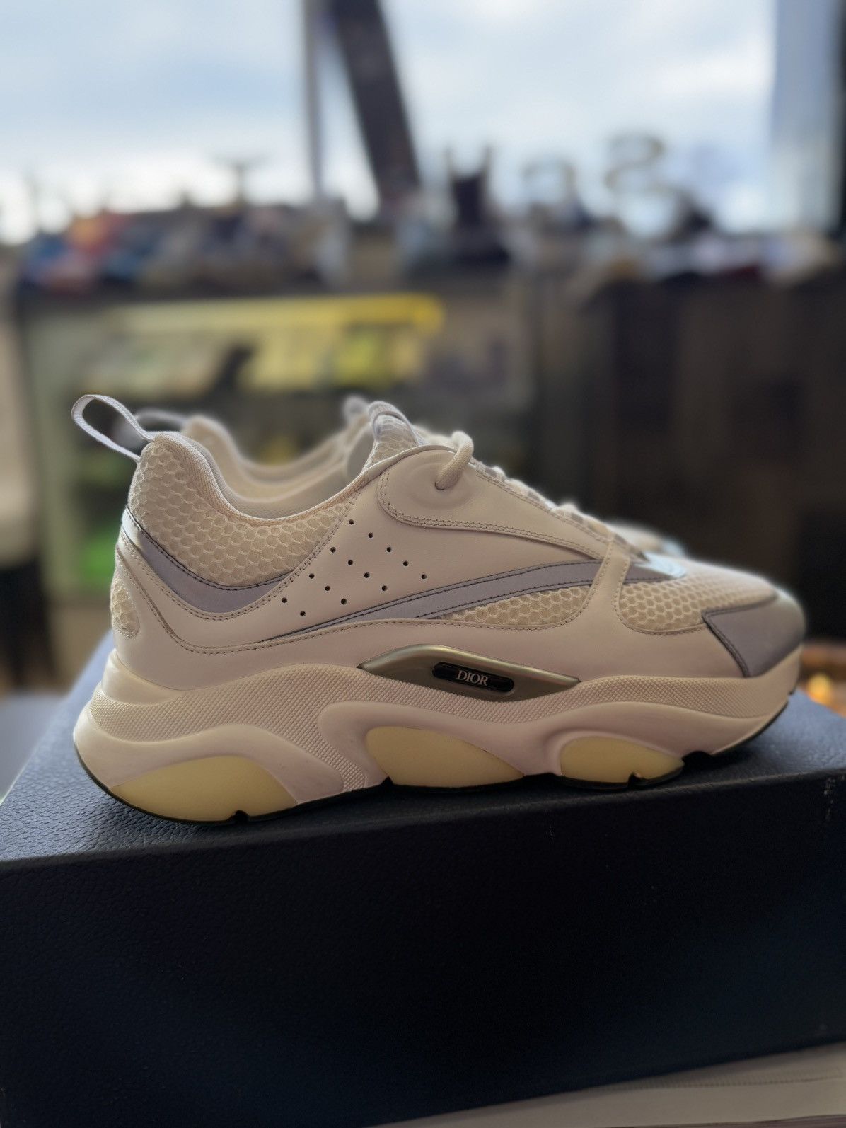 Dior Dior B22 White Low Top Sneakers Size 43EU/10US Size US 10 / EU 43 - 2 Thumbnail