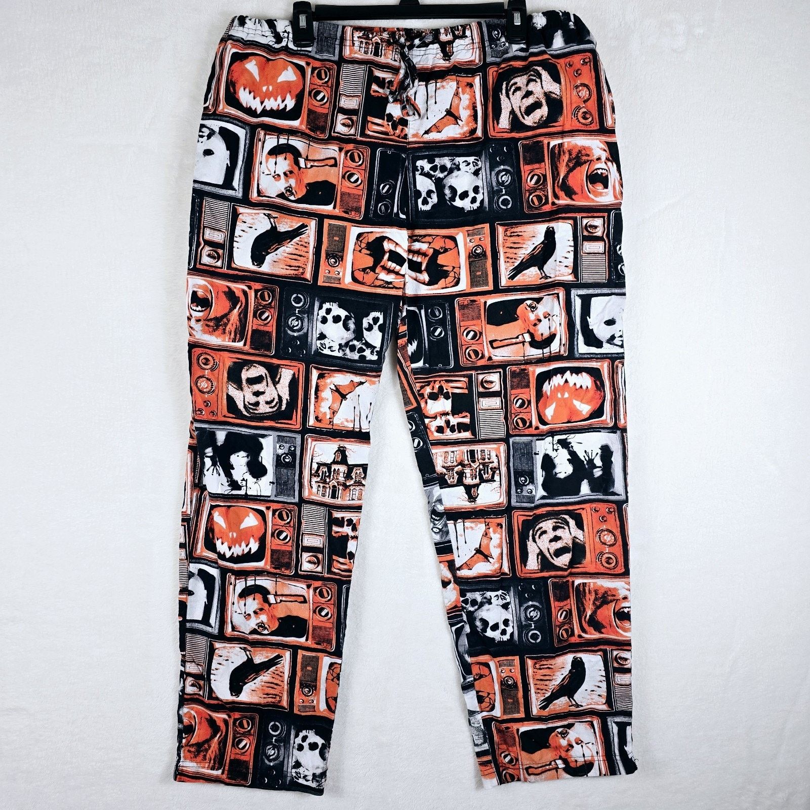 Other Halloween Horror Pajama Pants AOP Sleepwear Large 36-38 Size US 38 / EU 54 - 2 Thumbnail
