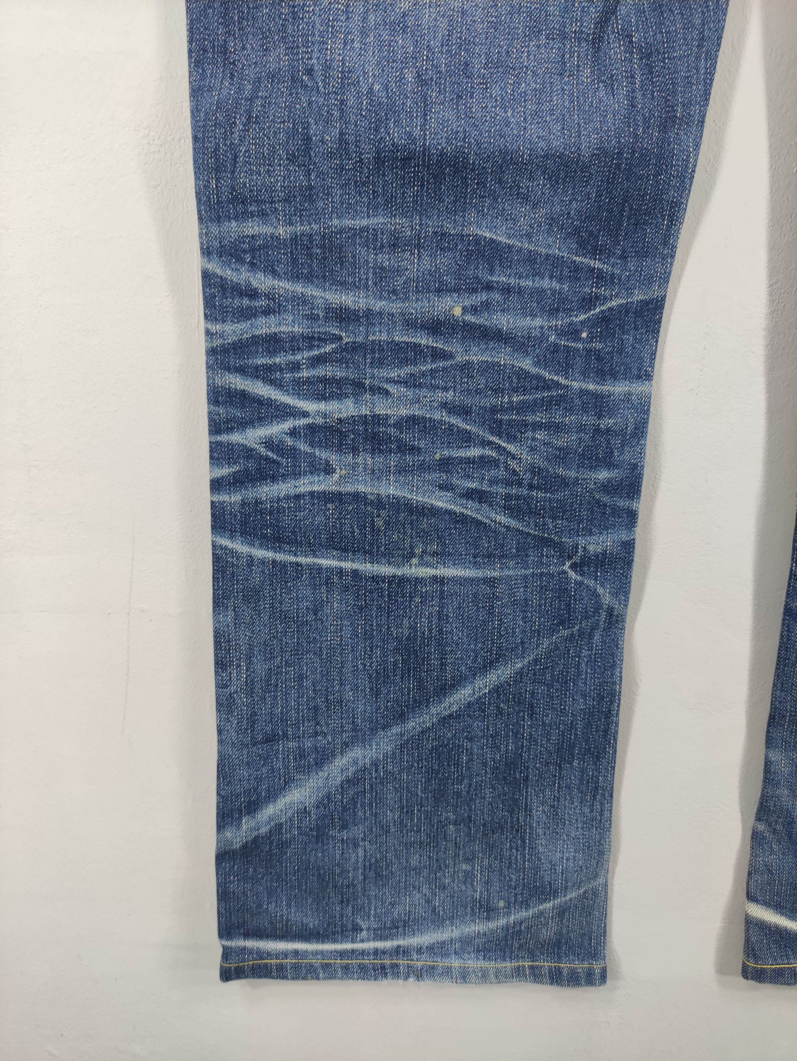Japanese Brand Vintage Rubber Soul Distressed Denim Jeans Size US 35 - 6 Thumbnail