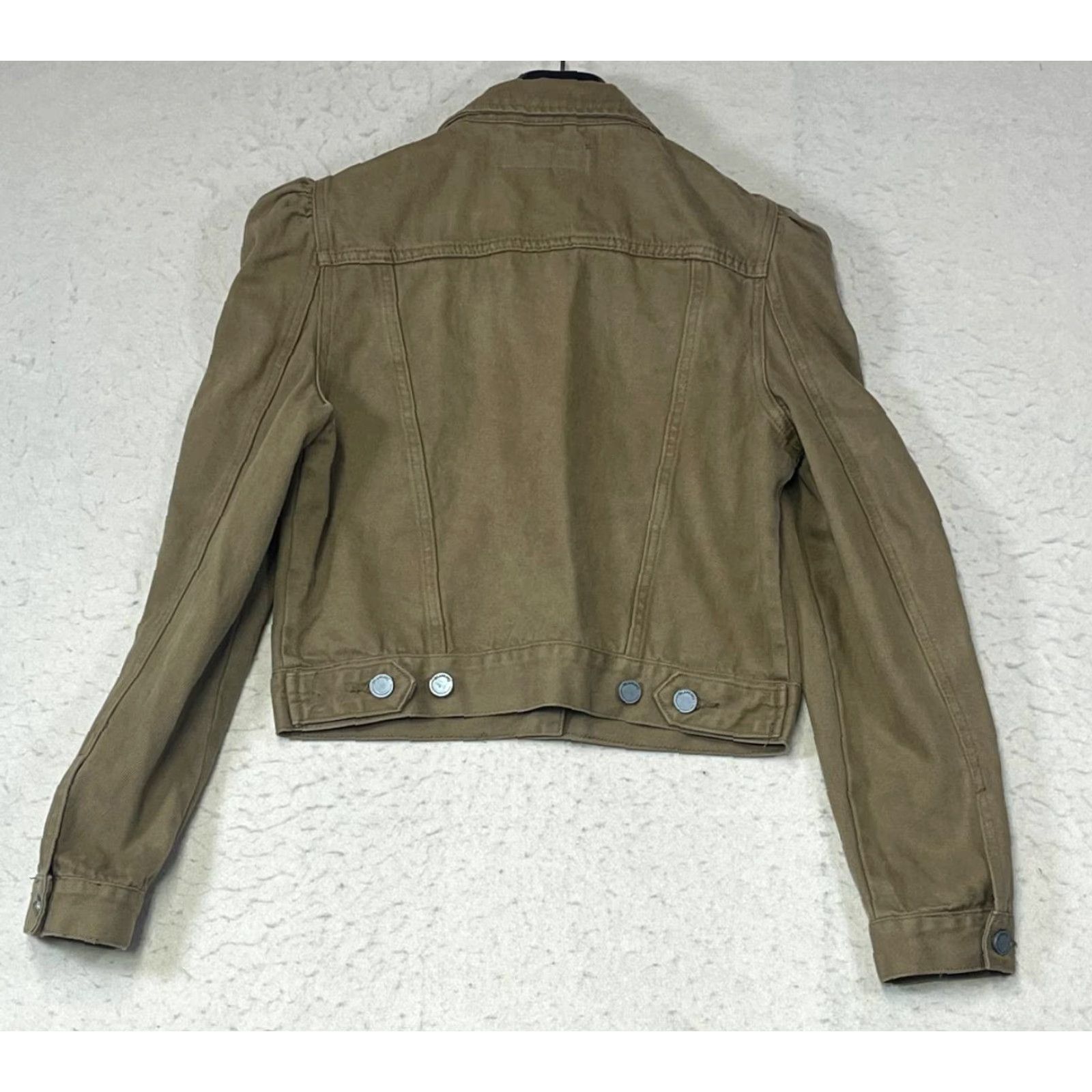 Vintage VINTAGE Blank NYC Denim Jacket Brown Size Small Women 100% Cotton Denim Jacket Brown S Women Size S / US 4 / IT 40 - 2 Thumbnail