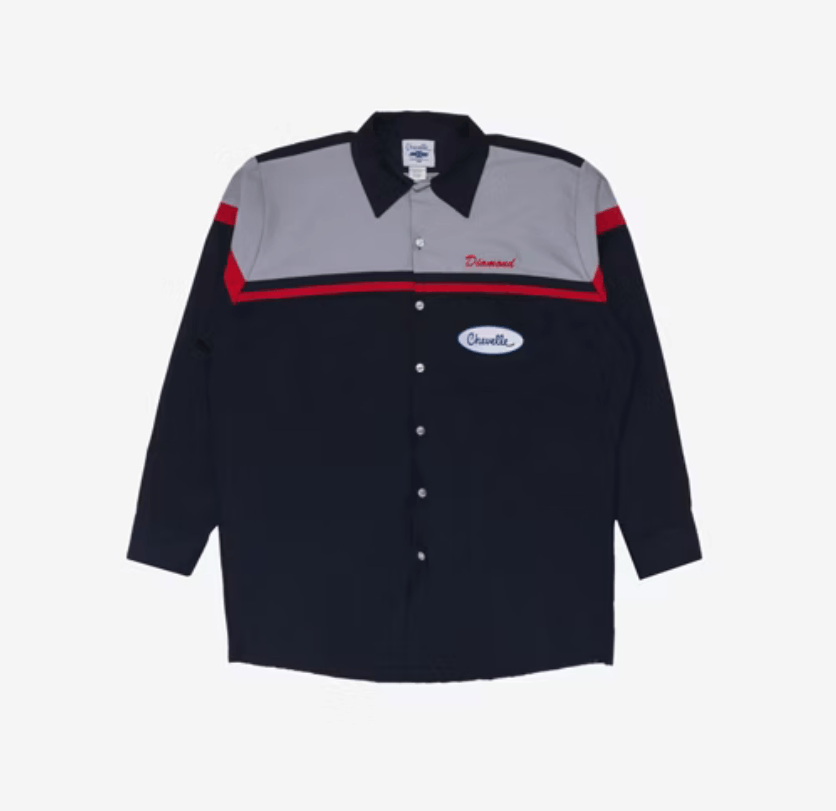 Diamond Supply Co. Diamond Supply CDiamond Supply Co x Chevy Chevelle Workshirt Size US XL / EU 56 / 4 - 1 Thumbnail
