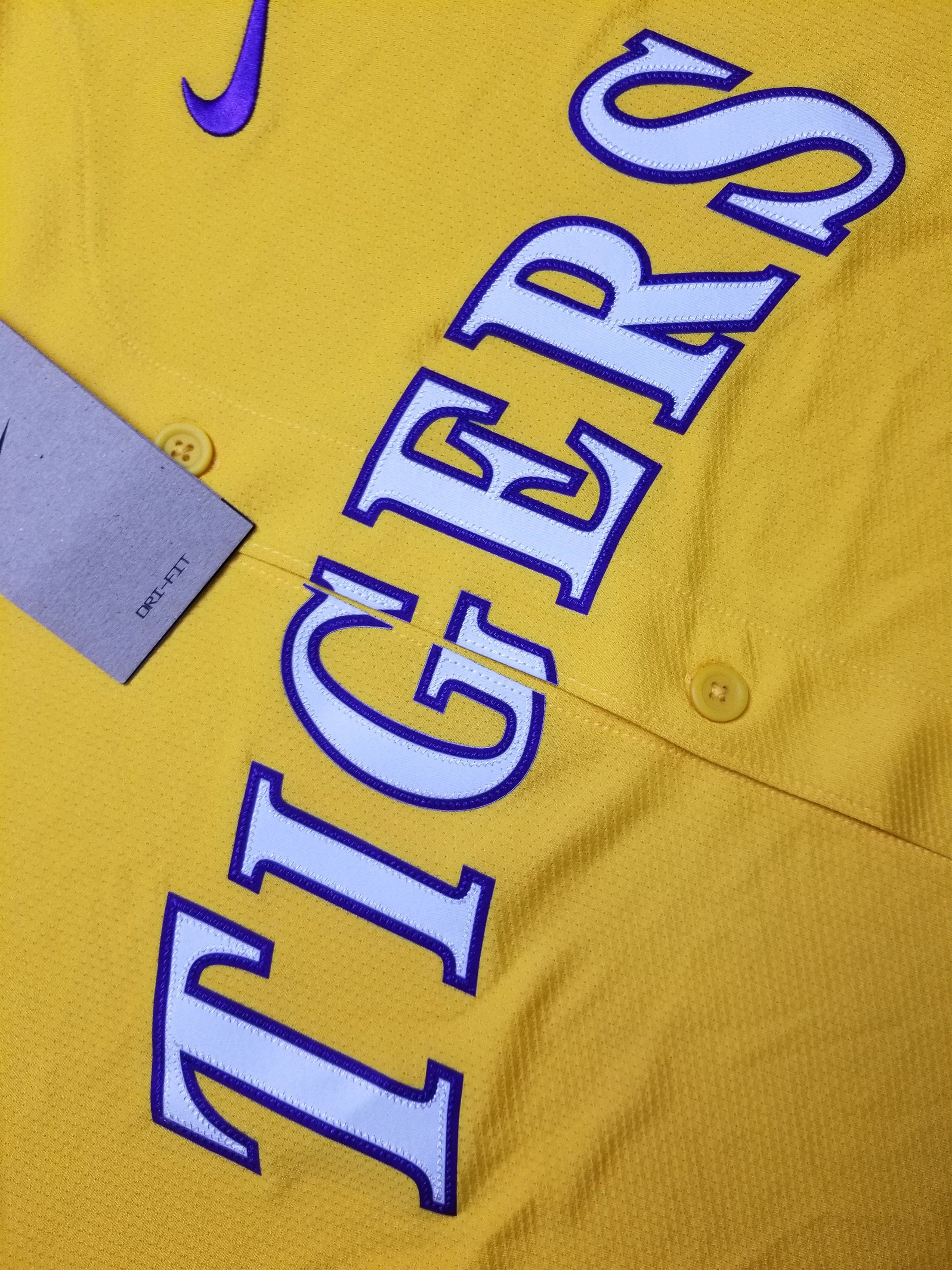 Nike Nike LSU Tigers College Limited Basketball Button Up Jersey Size US XXL / EU 58 / 5 - 9 Thumbnail