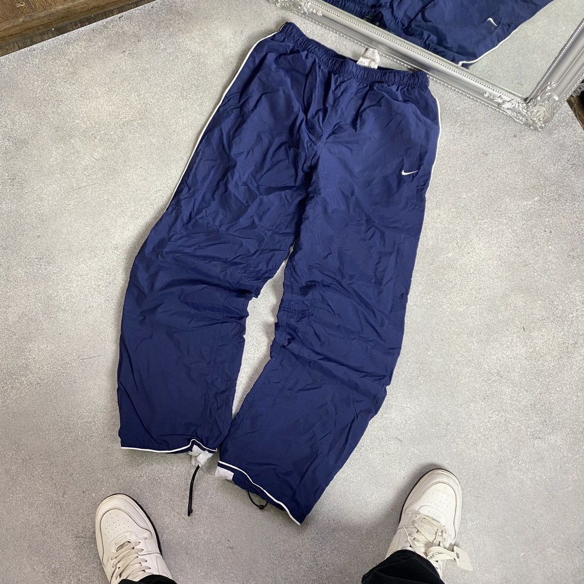 Nike Y2K Vintage Nike Track Pants Size US 34 / EU 50 - 1 Thumbnail