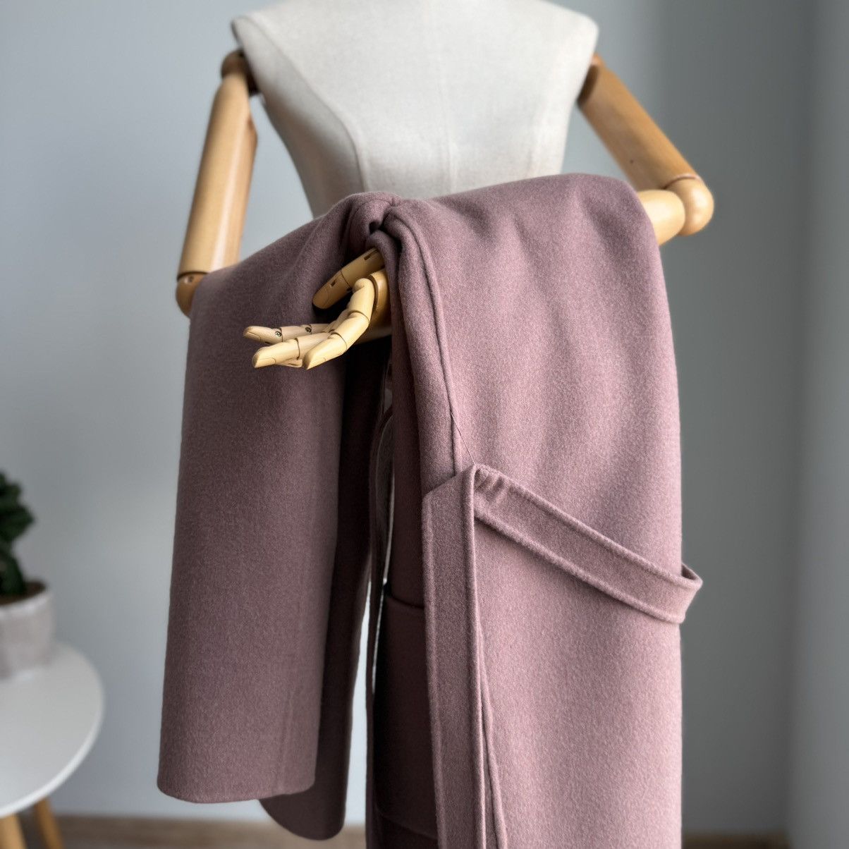 Bottega Veneta Bottega Veneta 100% Cashmere Belted Trench Coat Pink Size S / US 4 / IT 40 - 12 Thumbnail