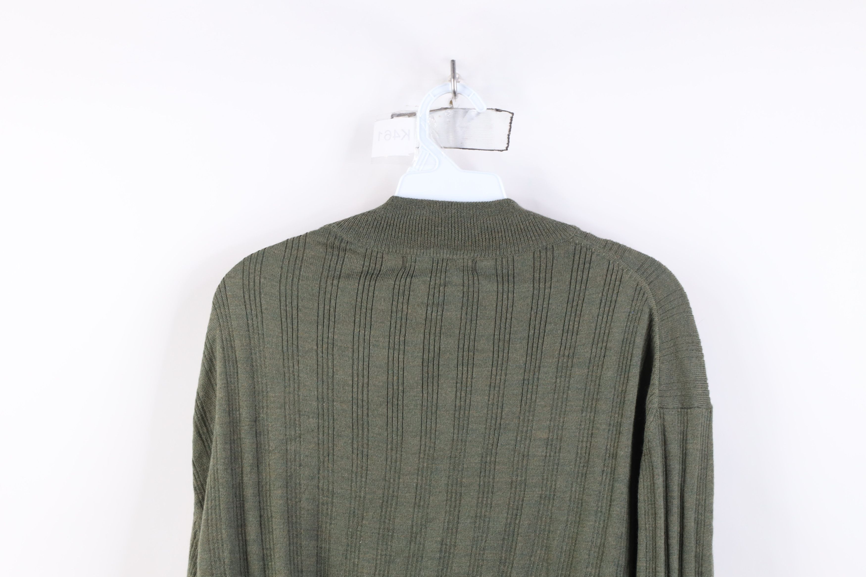 Vintage Deadstock Vintage 90s Streetwear Knit Mock Neck Sweater Size US XXL / EU 58 / 5 - 10 Thumbnail